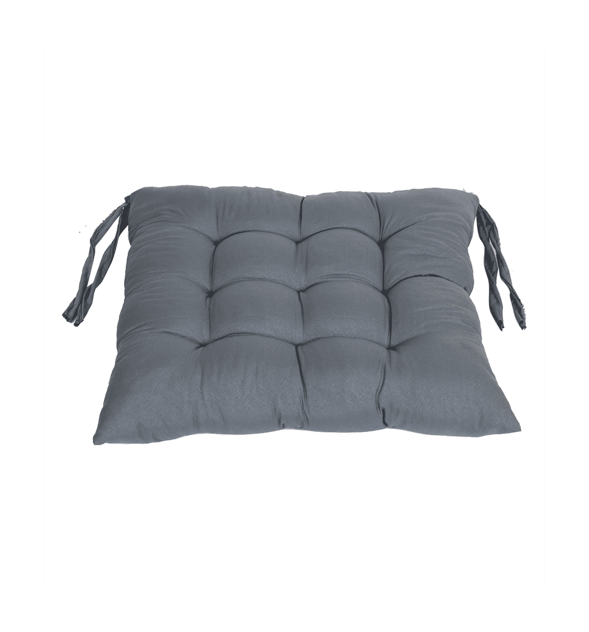 Buy Kuber Industries Microfiber Square Chair Pad Seat Cushion (18