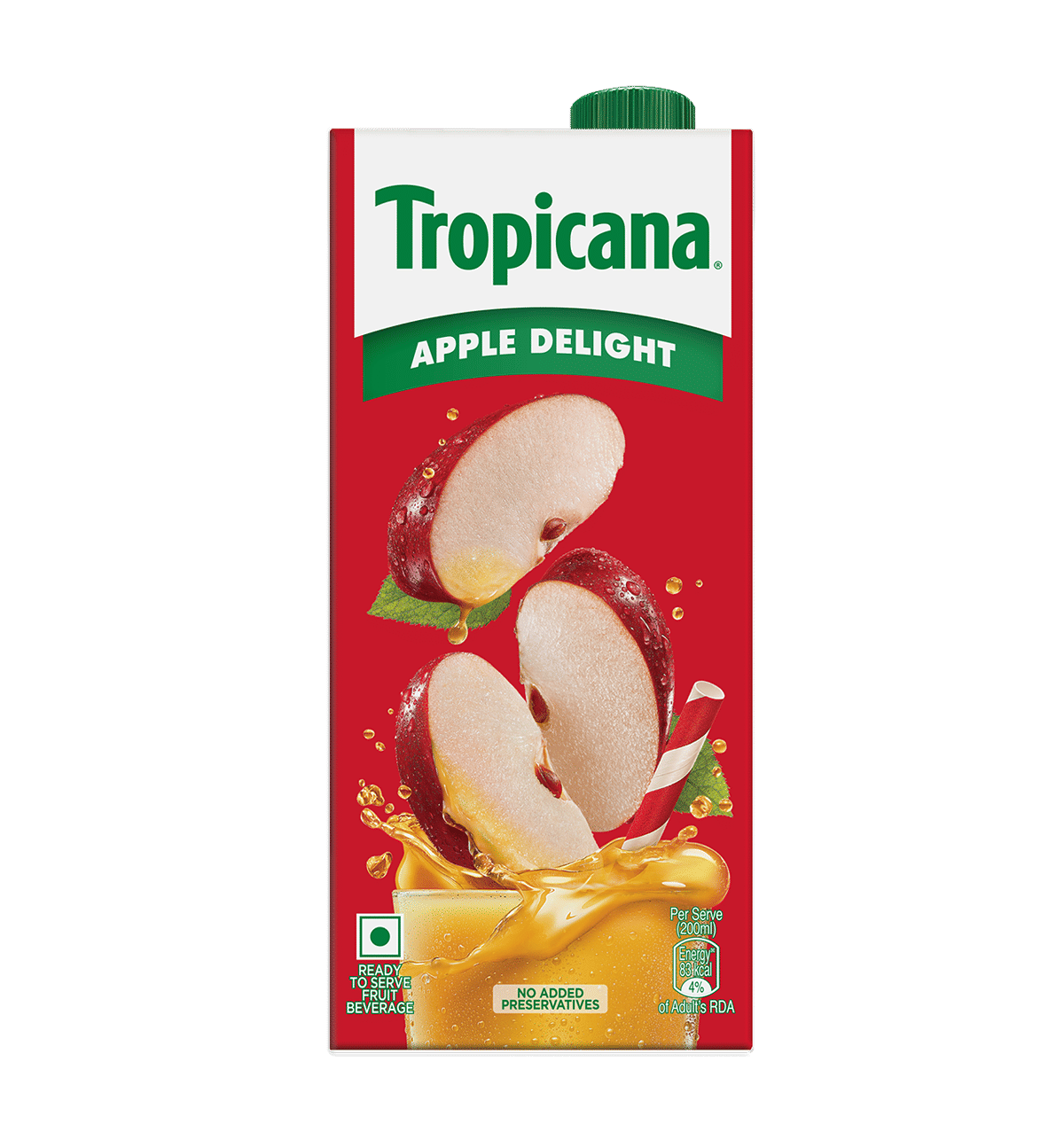 Buy Tropicana Apple Delight Juice (Tetra Pack) Online (1 ltr x 2