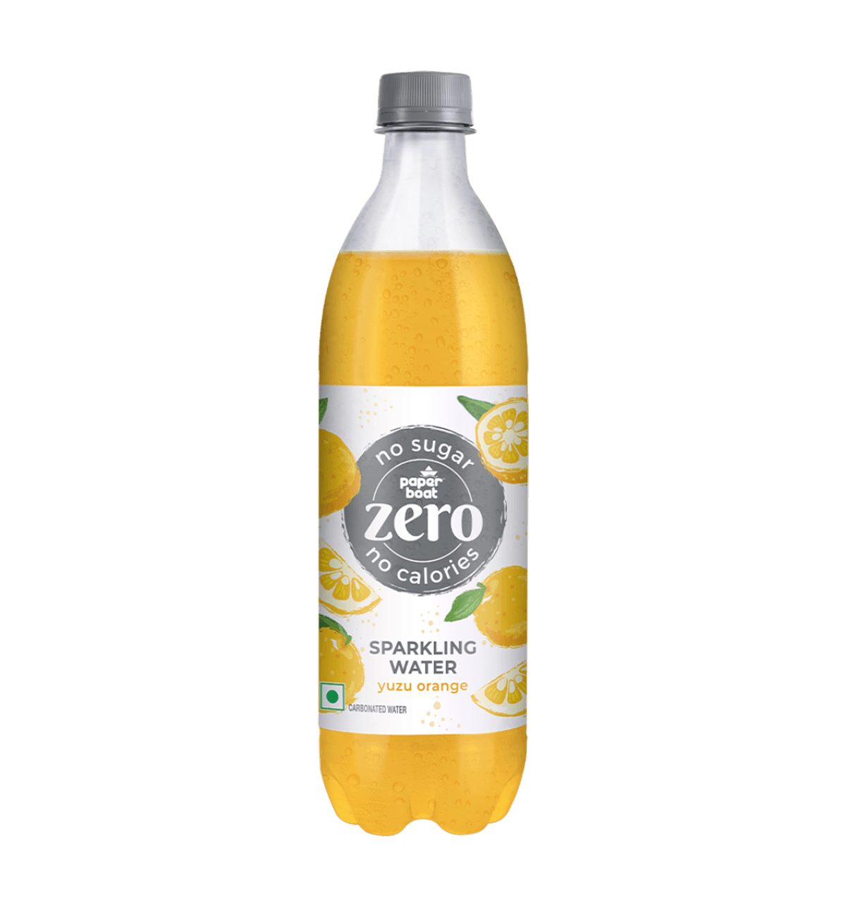Buy Paper Boat Zero Sugar Yuzu Orange Sparkling Water, Sugar Free