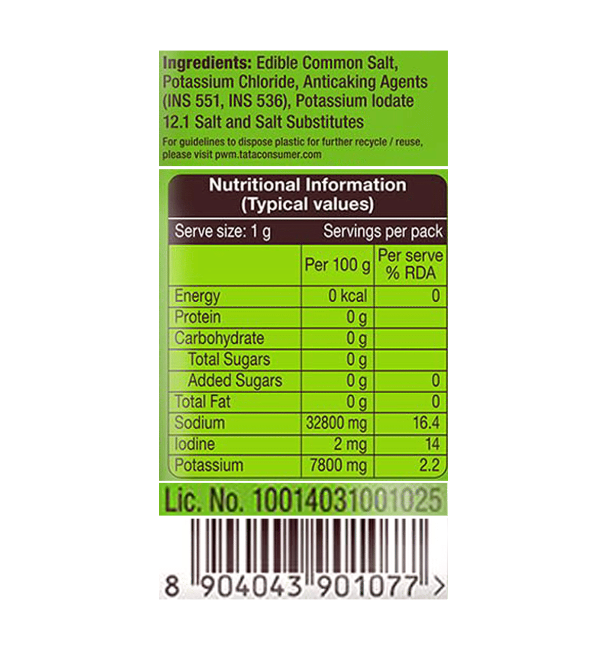 Tata Low Sodium Lite Salt - Image 6