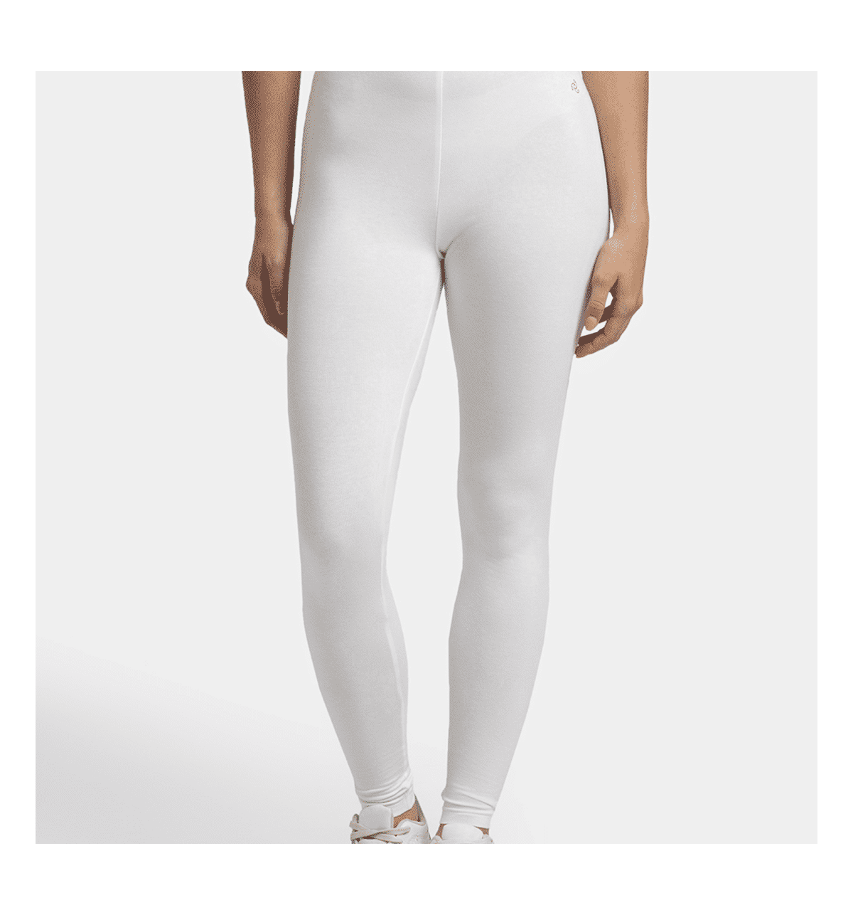 Buy Jockey AW87 Super Combed Cotton Elastane Stretch Leggings with
