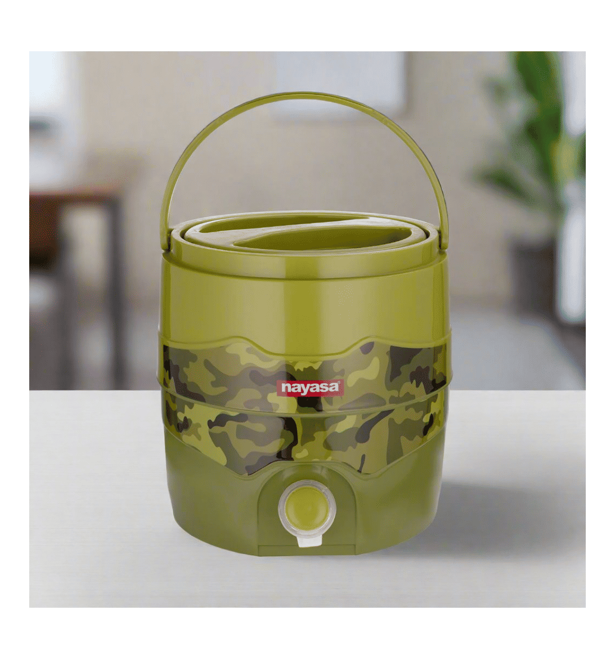 Buy Nayasa Plastic Josh 10 Durable Water Dispenser (7L, Green