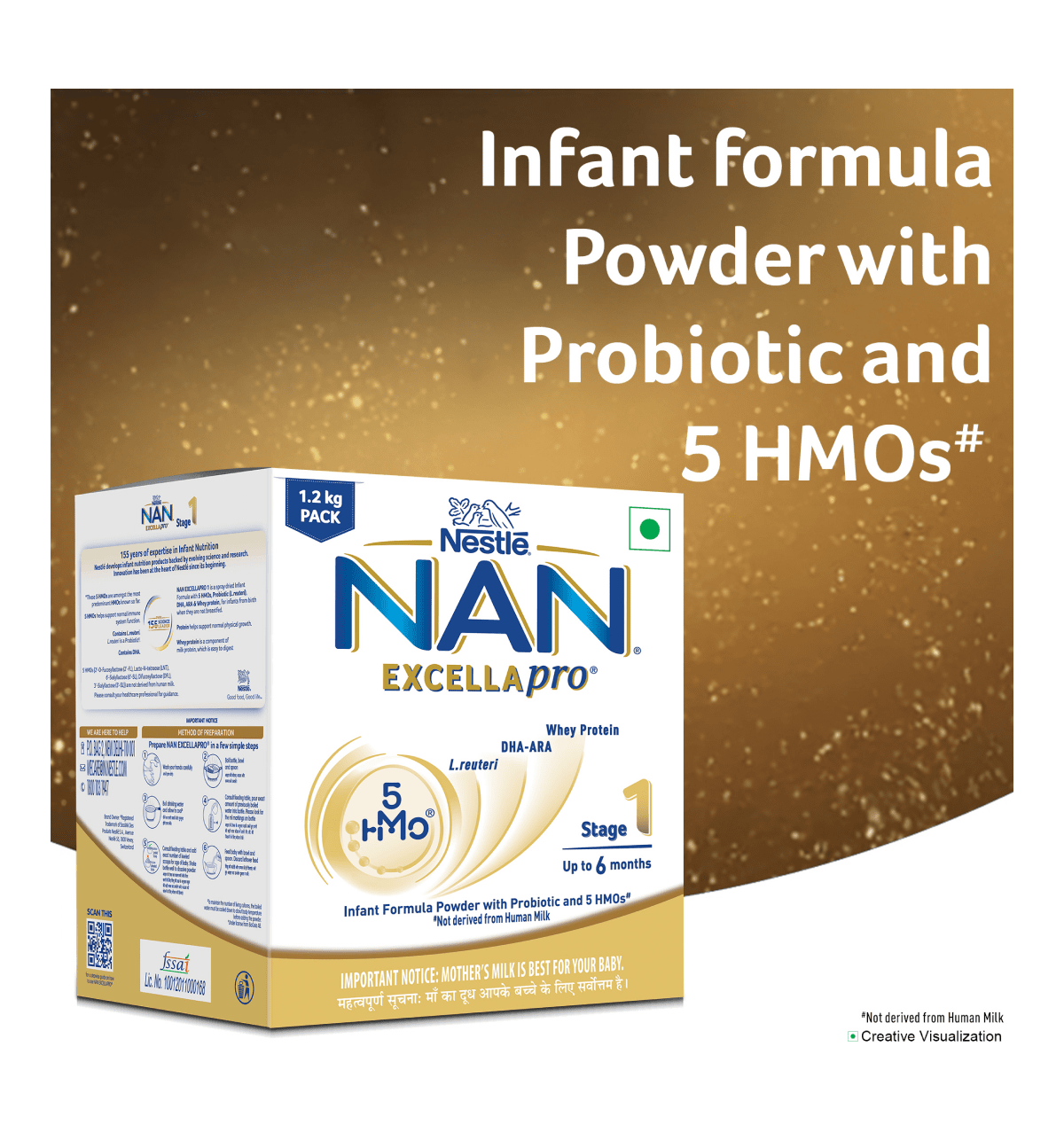 Buy Nestle Nan Excellapro Infant Formula Baby Powder (Probiotic