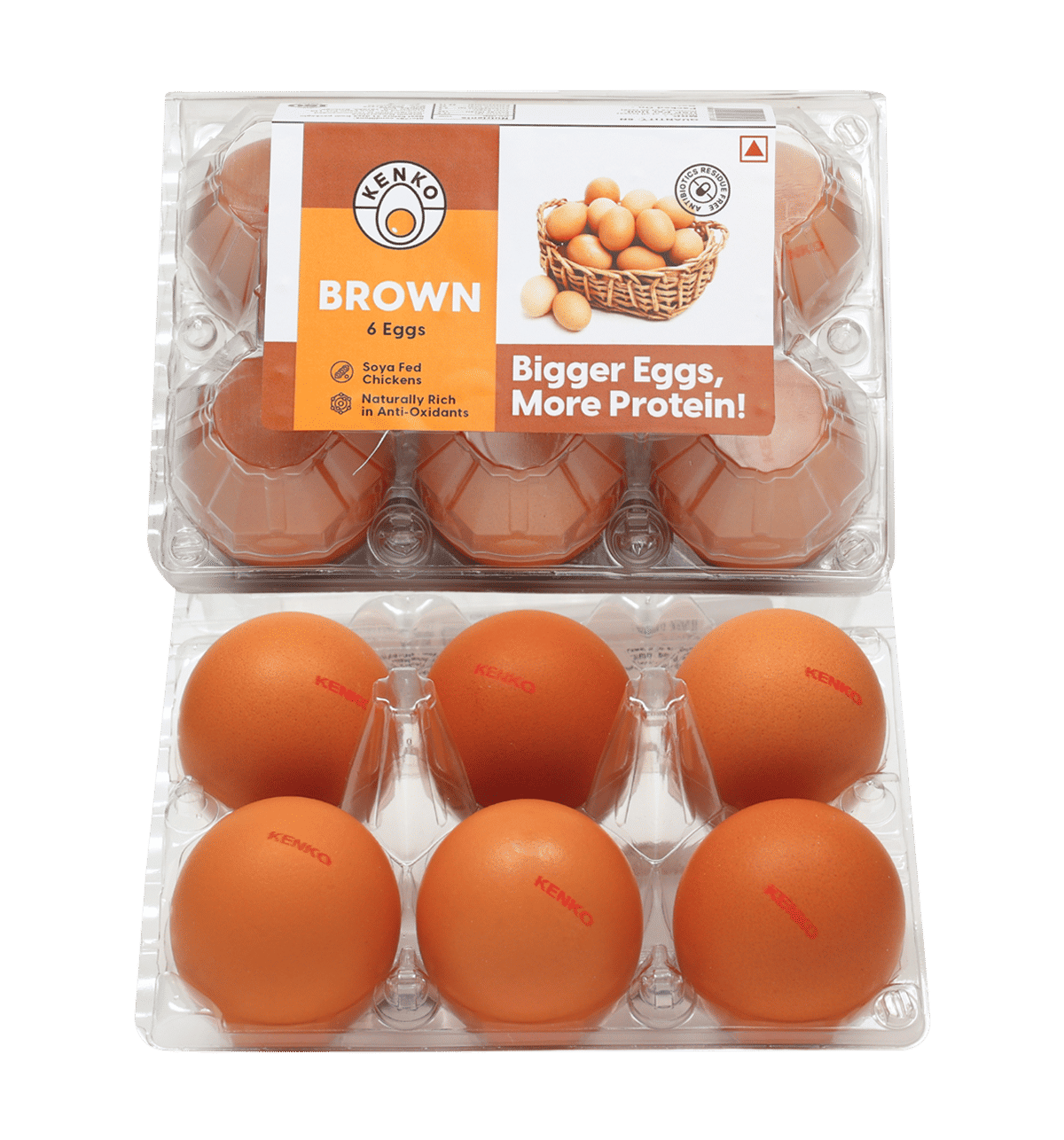 Buy Kenko Brown 6 Eggs Online (6 pieces) At Best Price