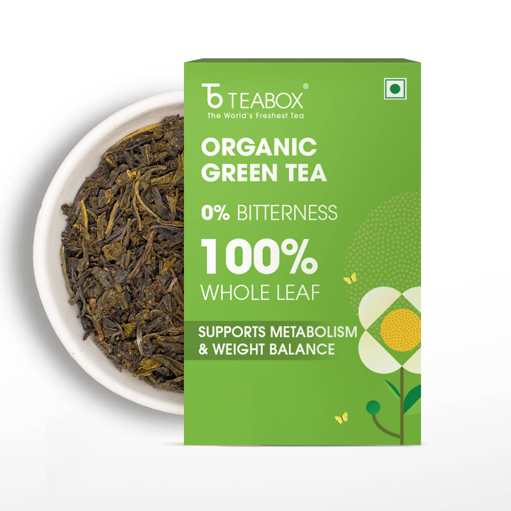 Buy Teabox Fresh Organic Darjeeling Green Tea – 100% Whole Leaf, 0