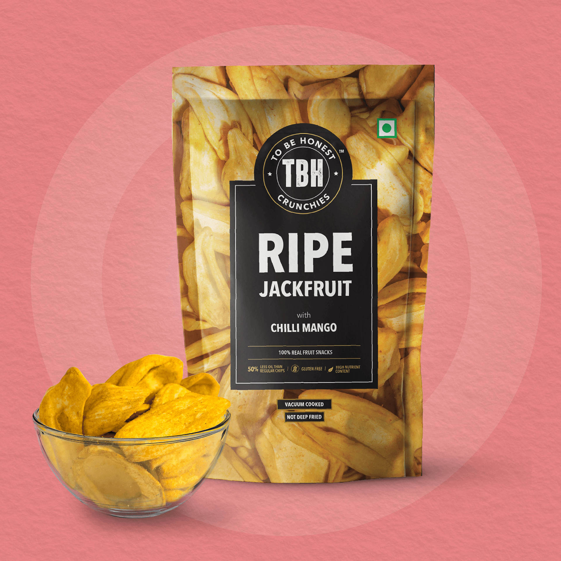 Buy Tbh - To Be Honest Crunchies Ripe Jackfruit With Chilli Mango