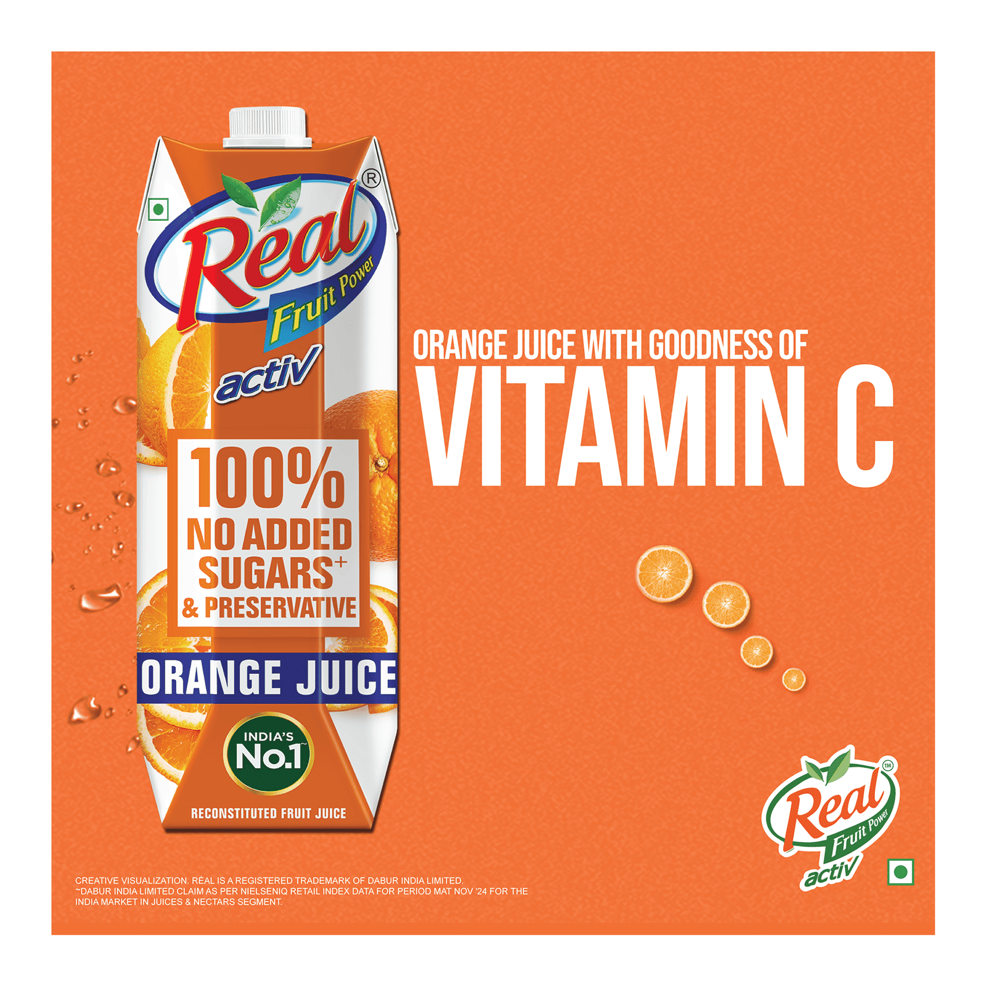 real fruit power logo png