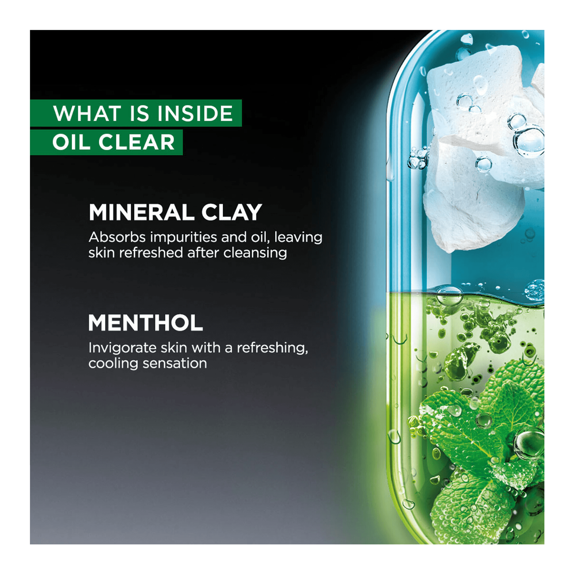 Garnier Men Oil Clear Deep Cleansing Face Wash 100g - Image 3