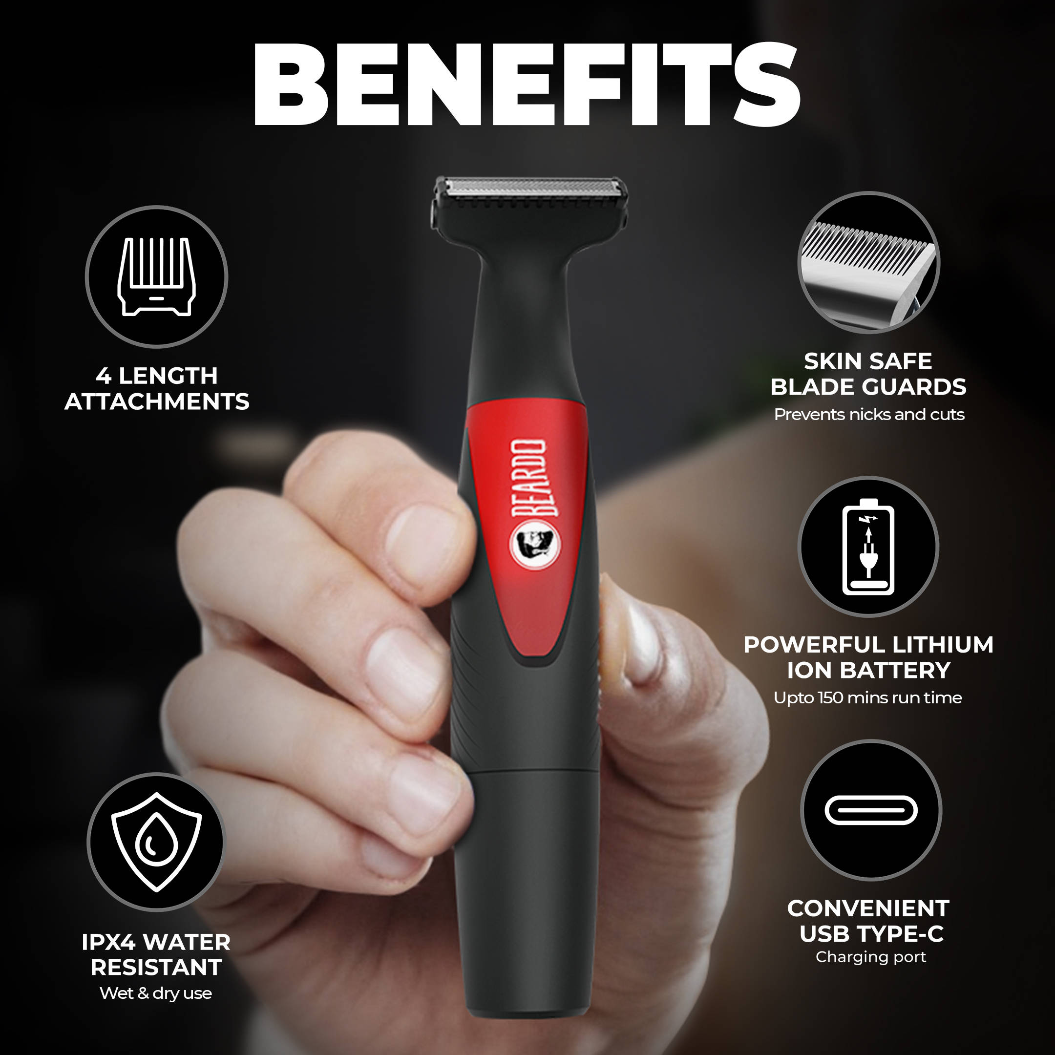 Beardo Multipurpose I Blade Trimmer - Image 2