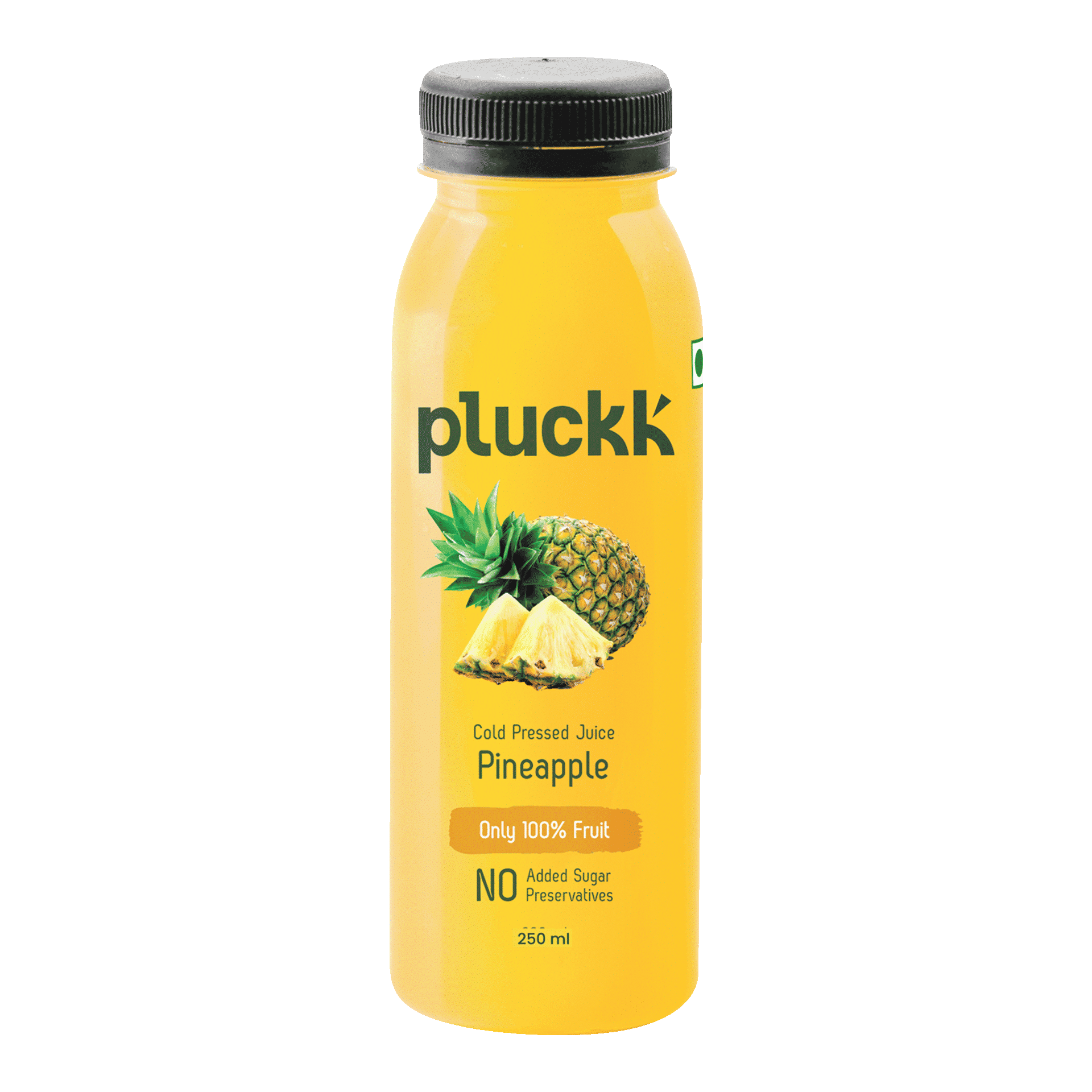 Buy Pluckk Cold Pressed Pineapple Juice (No Added Sugar) Online