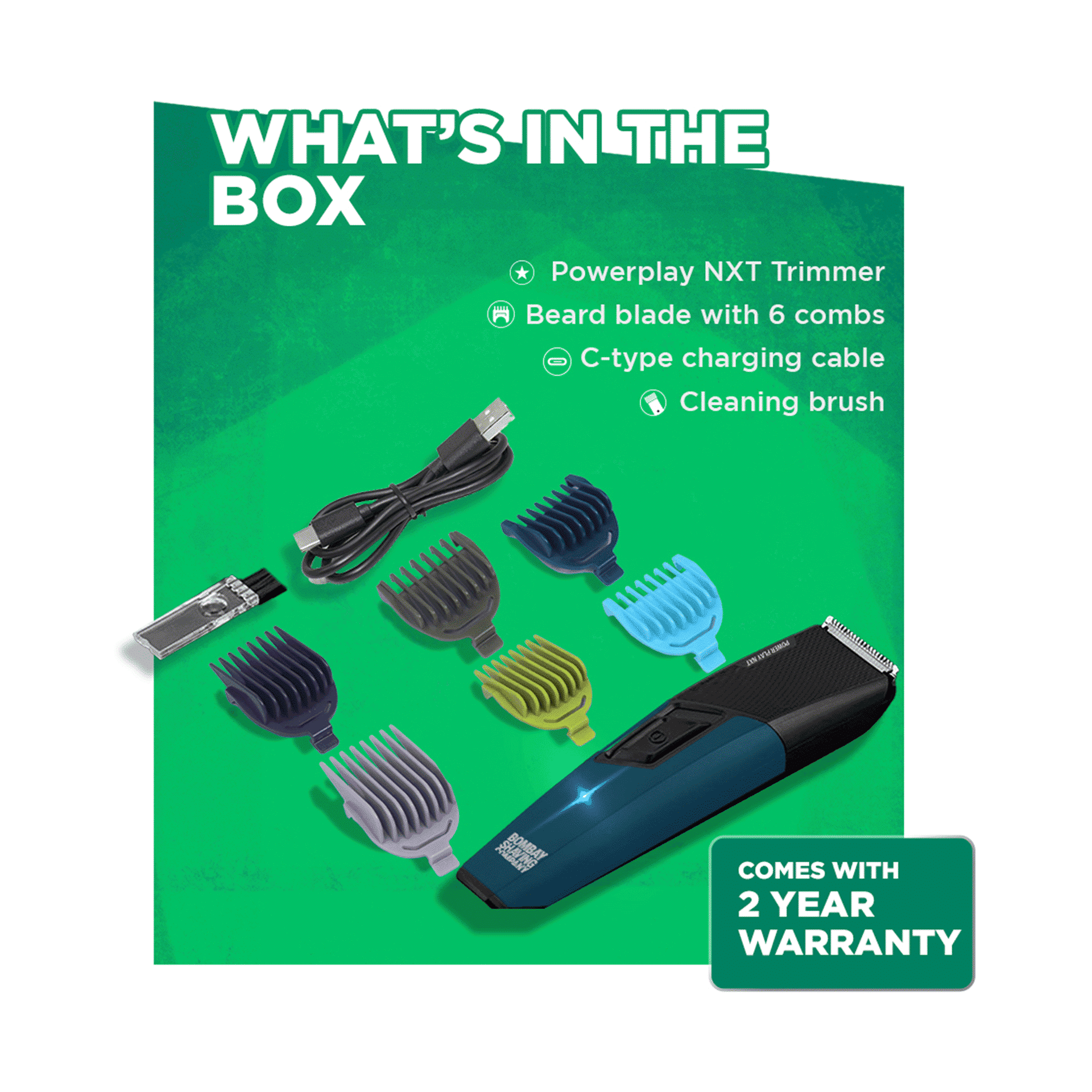 Bombay Shaving Company Type C Beard Trimmer - Image 9