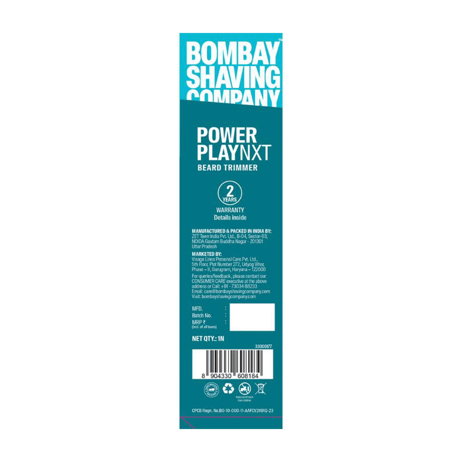 Bombay Shaving Company Type C Beard Trimmer - Image 3