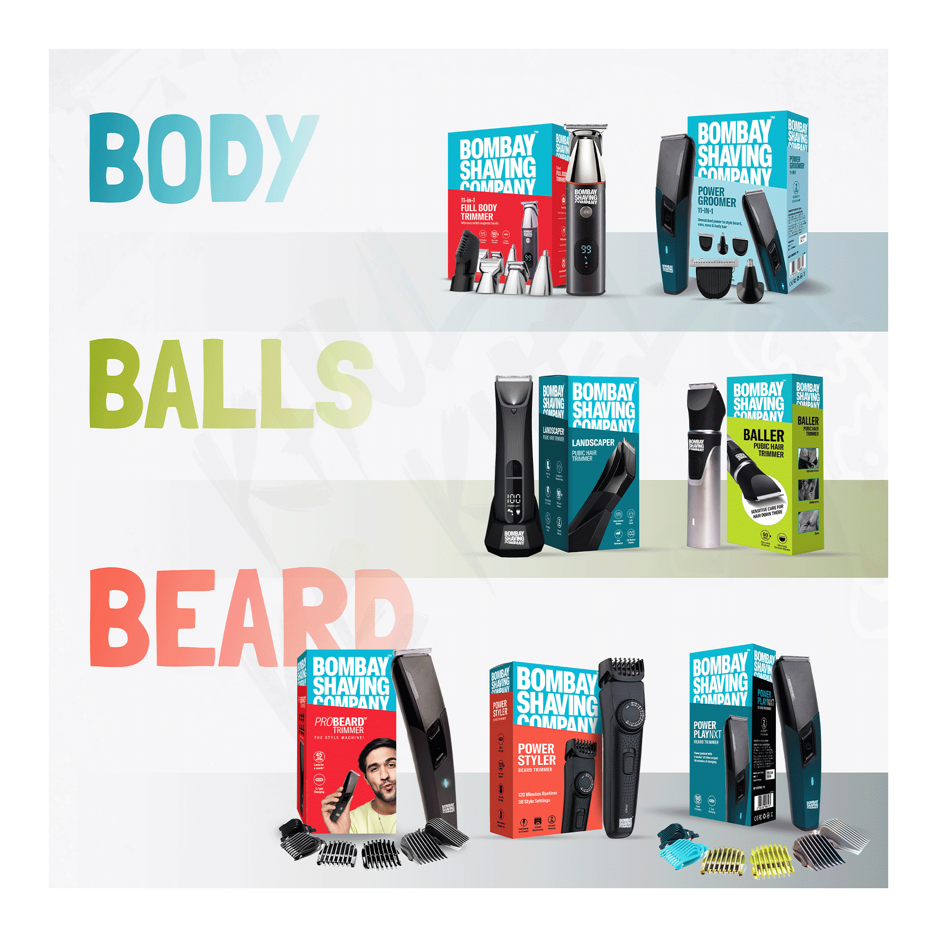 Bombay Shaving Company 11-In-1 Full Body Trimmer for Men 1 Pieces - Image 10