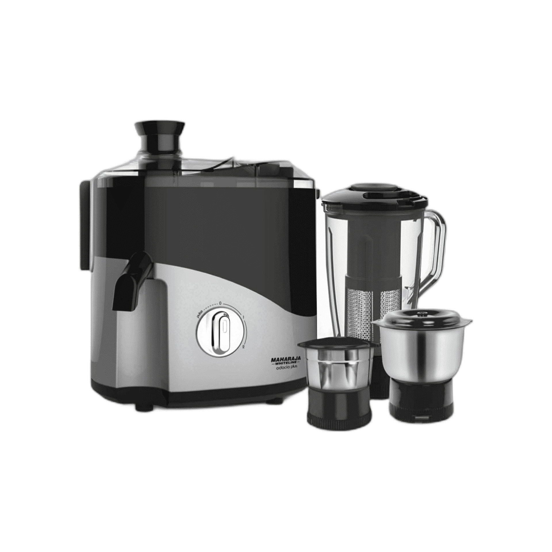 Buy Maharaja Whiteline Odacio Plus Mixer Grinder, 4 Jars, 550W