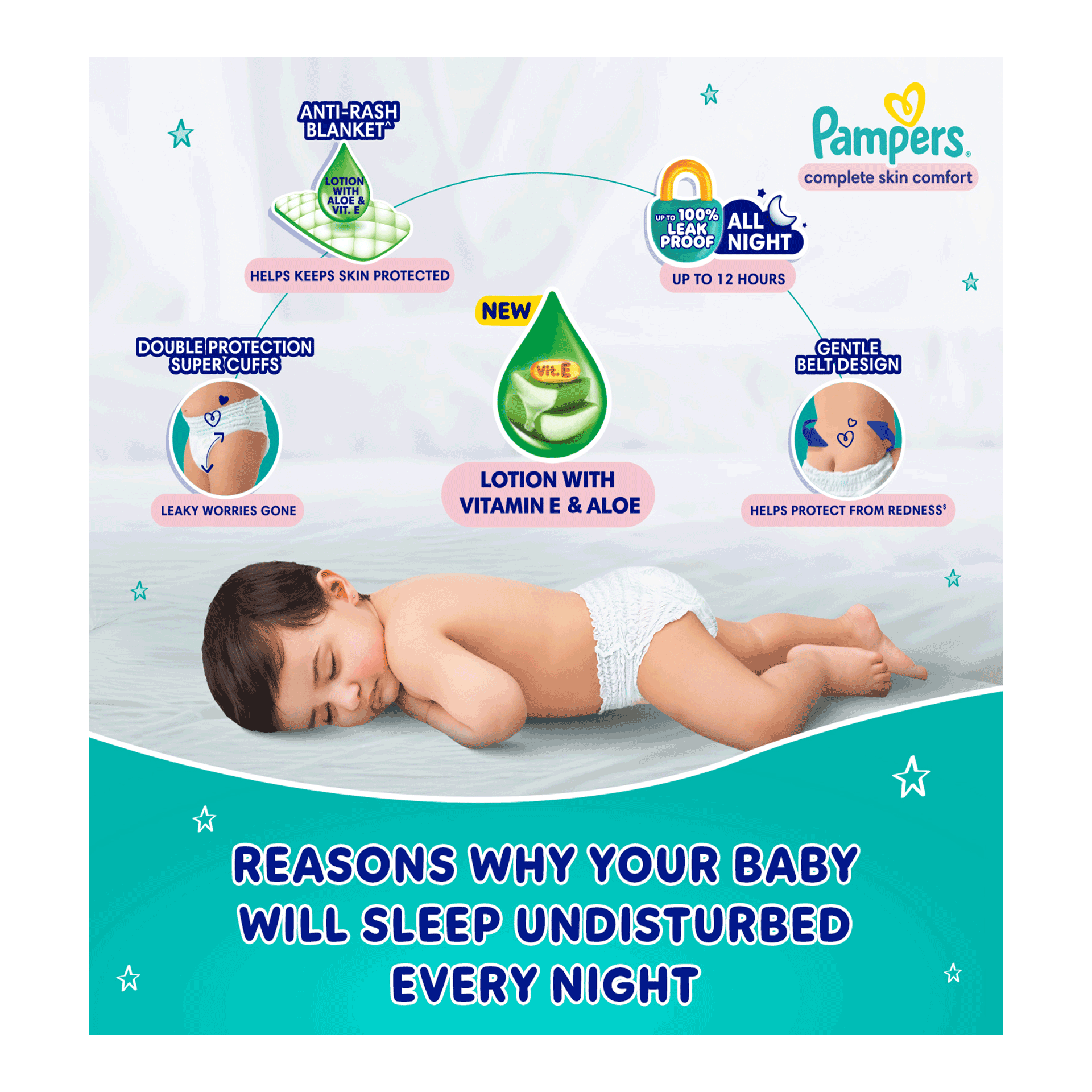 Buy Pampers Pant Diaper (XL, 12-17 Kg, All-Round Protection