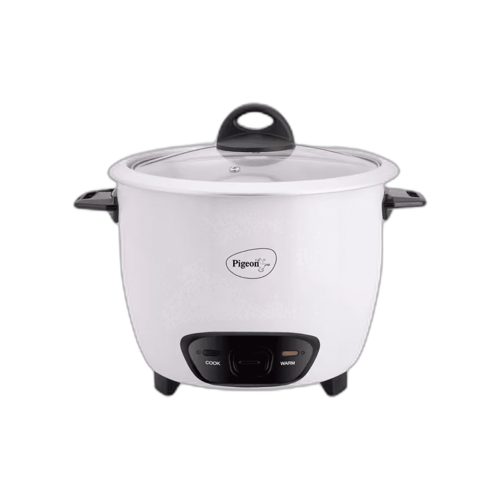 Buy Pigeon 1L 400W Electric Rice Cooker (White) Online (1 unit) At