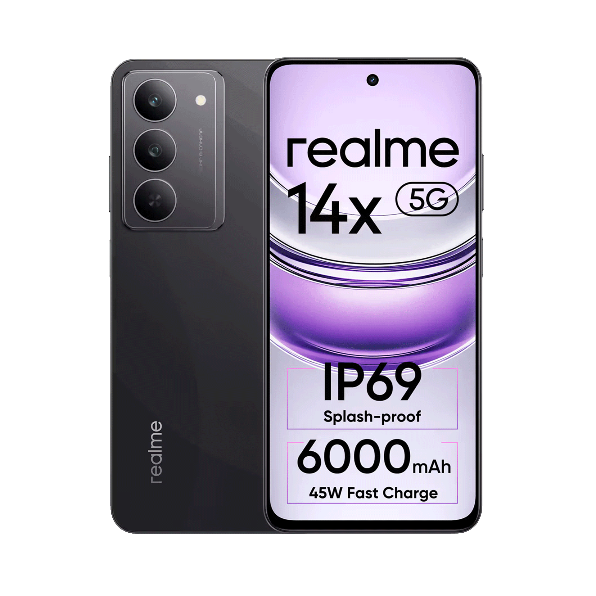 Realme 14X 6GB+128GBグローバルバージョン、SIMフリー