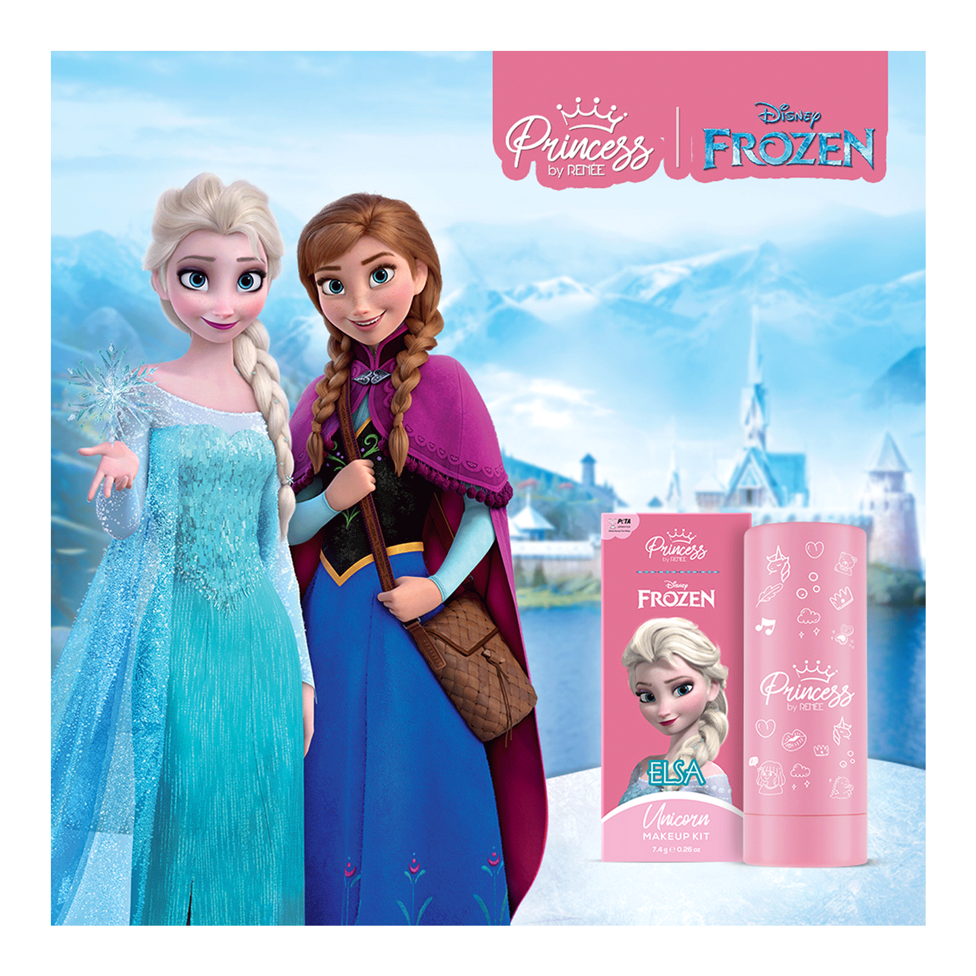 For Kids Disney Frozen Makeup Case Townley Girl Disney Frozen