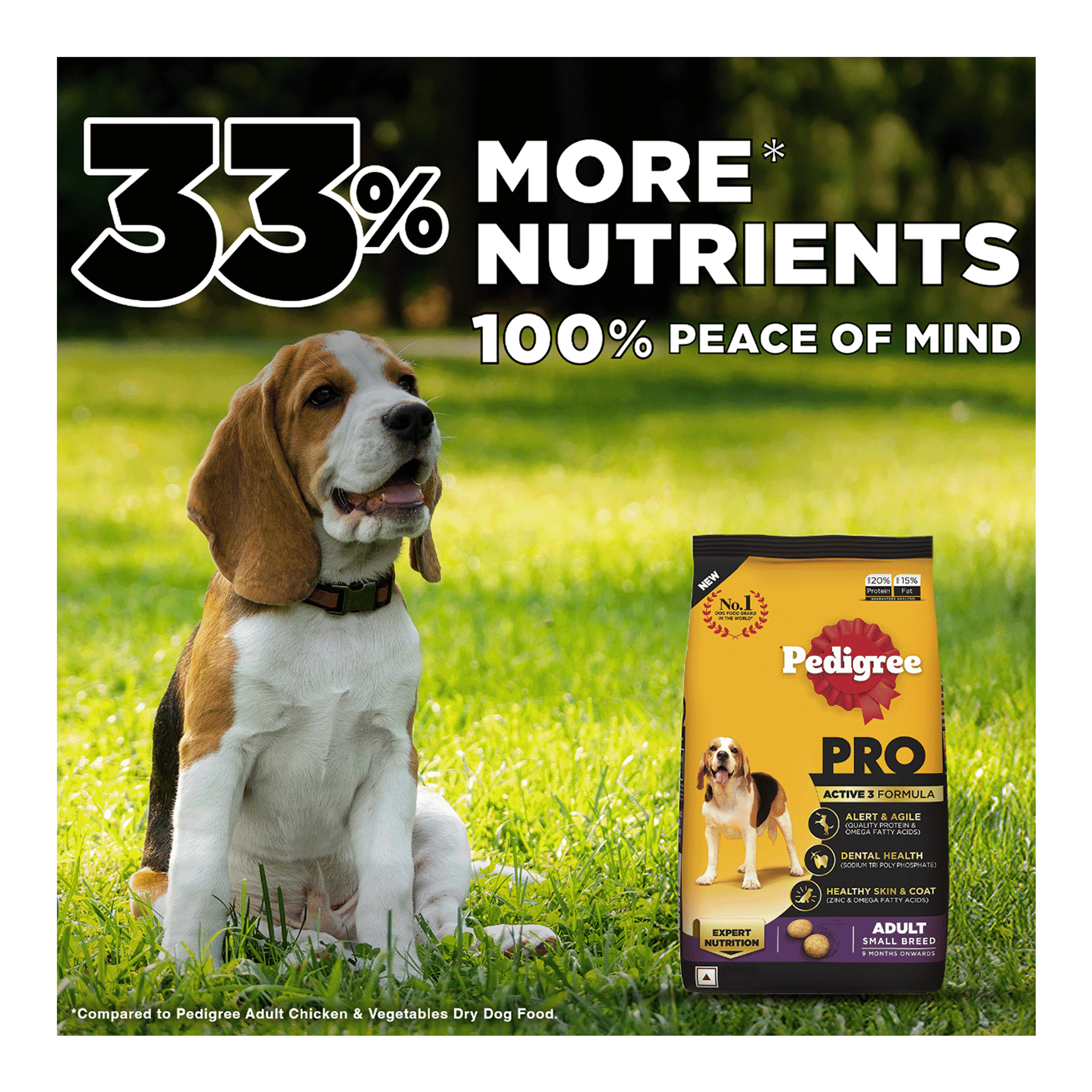 Buy Pedigree Pro Expert Nutrition Kg Dry Dog Food For Adult