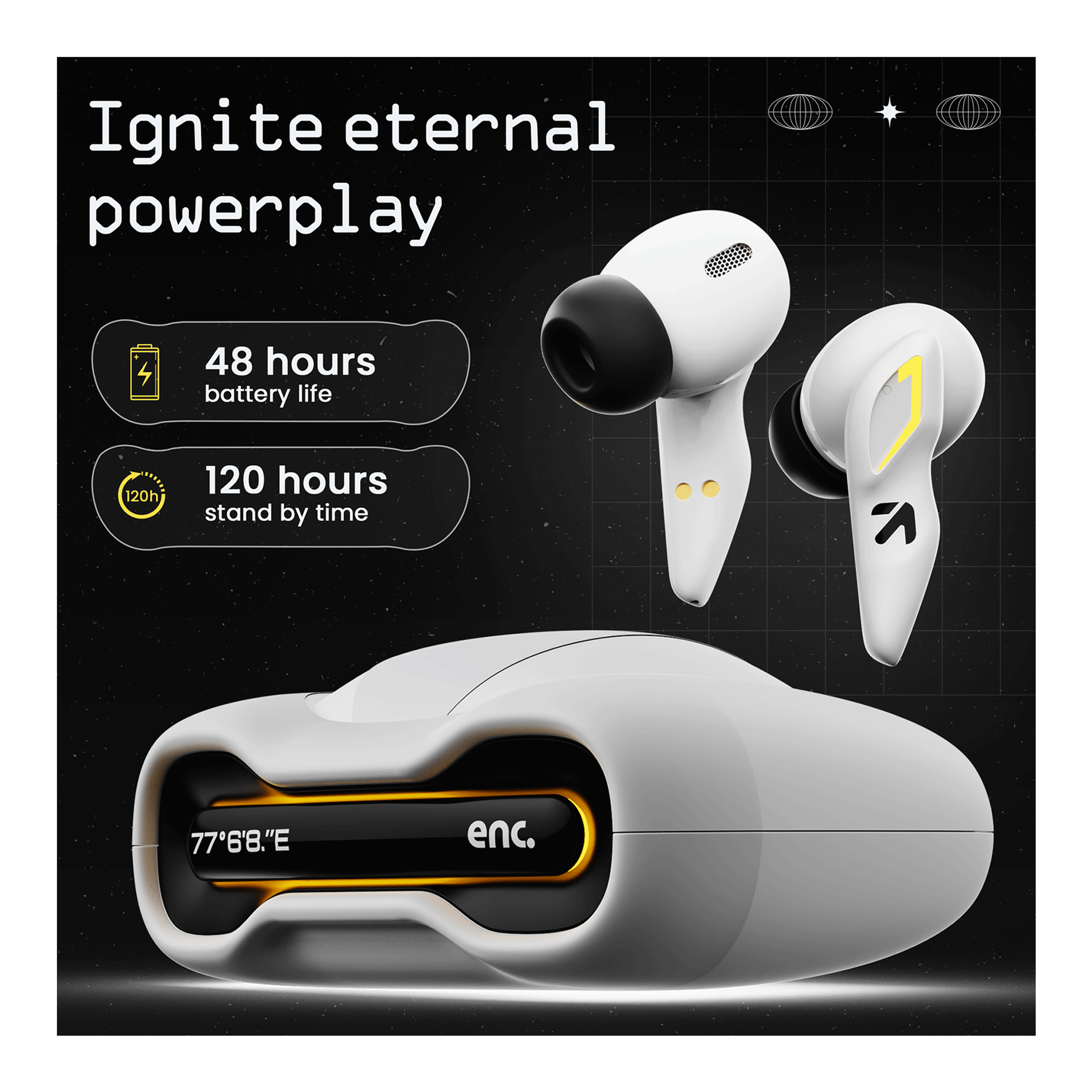GOBOULT Audio Astra In-Ear TWS White - Image 3