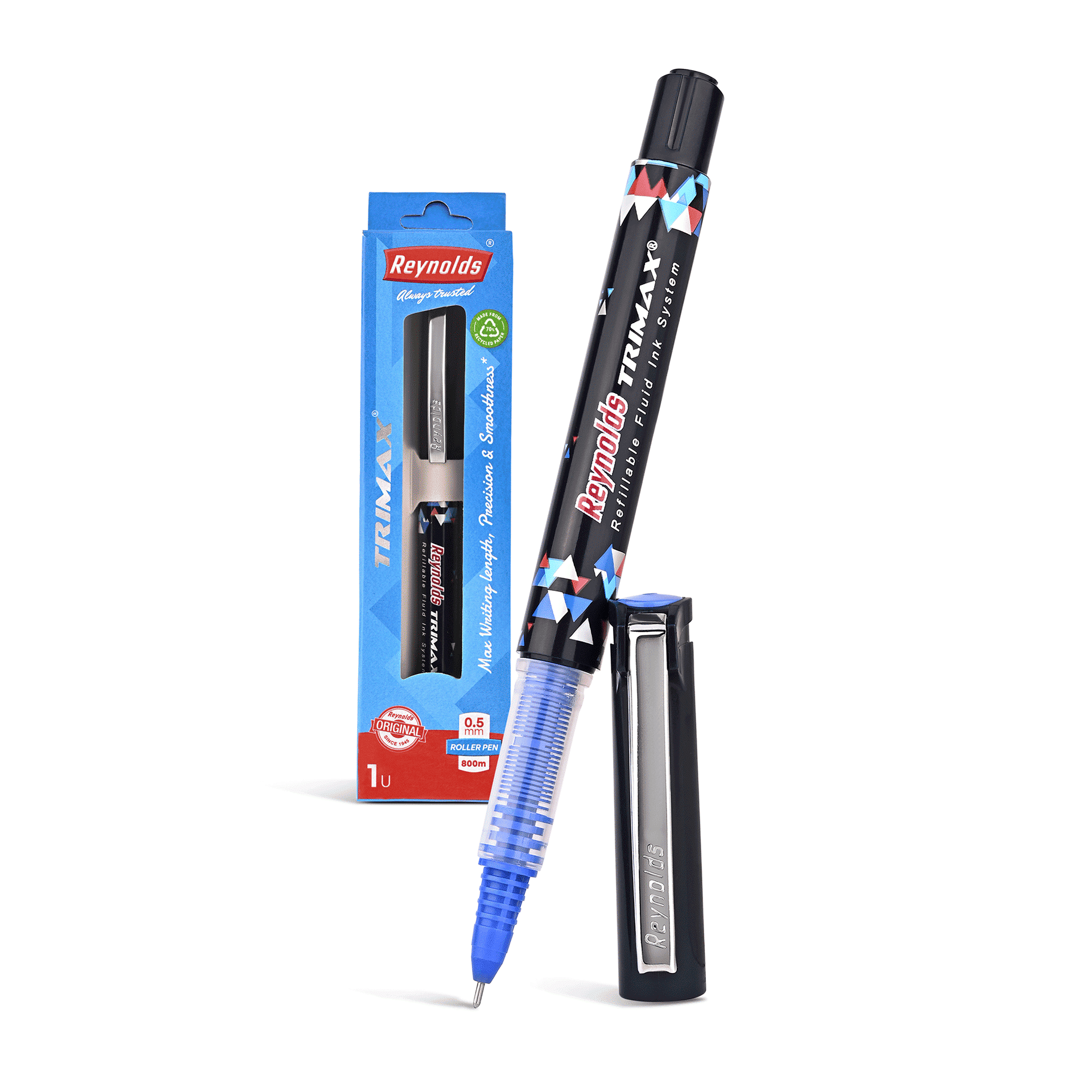 Trimax Refill Trimax Pen Waterproof Reynolds Trimax Refills – Blue