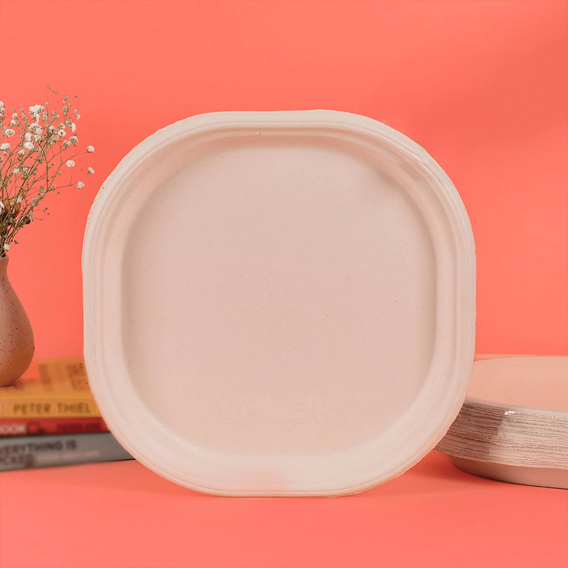 Buy Chuk Ecofriendly Disposable Plate Online (25 pieces) At Best