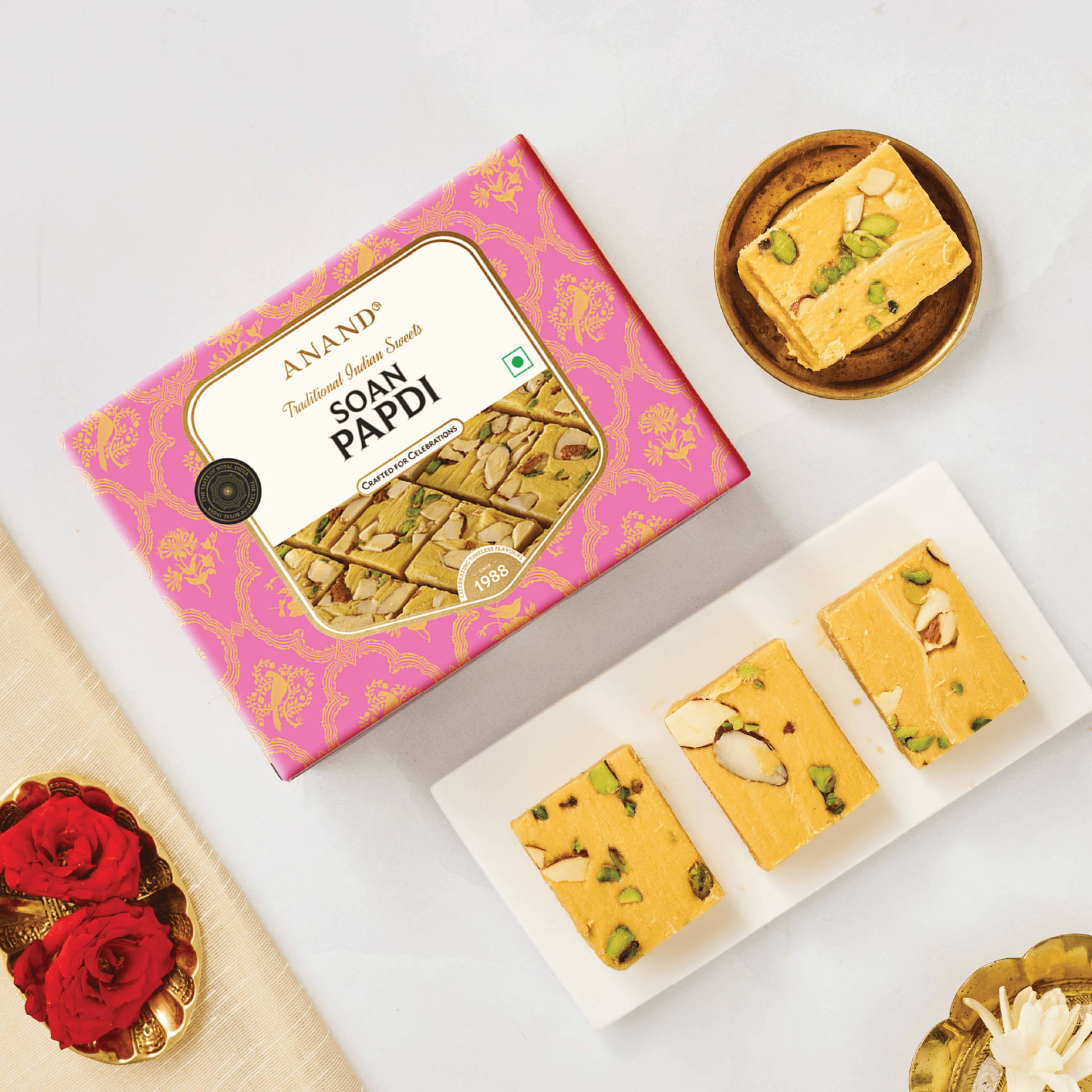 Buy Anand Sweets Soan papdi Online (200 g) At Best Price