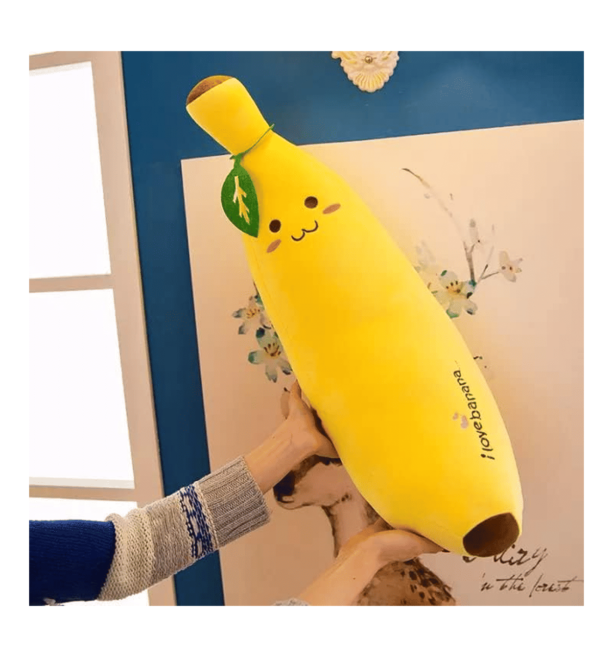 Hug 'n' Feel Banana Soft Sleeping Pillow - Image 4