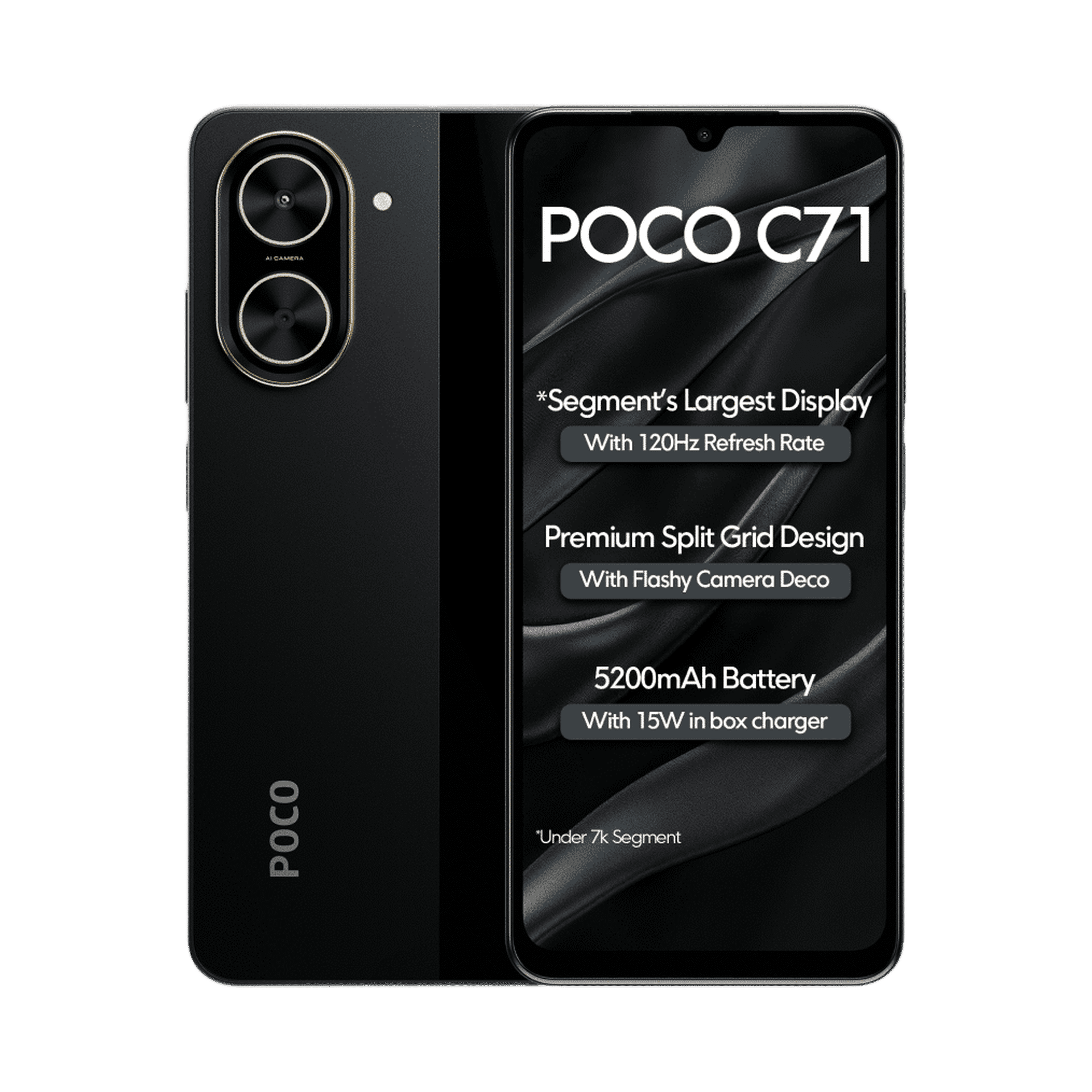 Buy POCO C71 | 6 GB RAM & 128 GB Storage | 5200 mAh Battery
