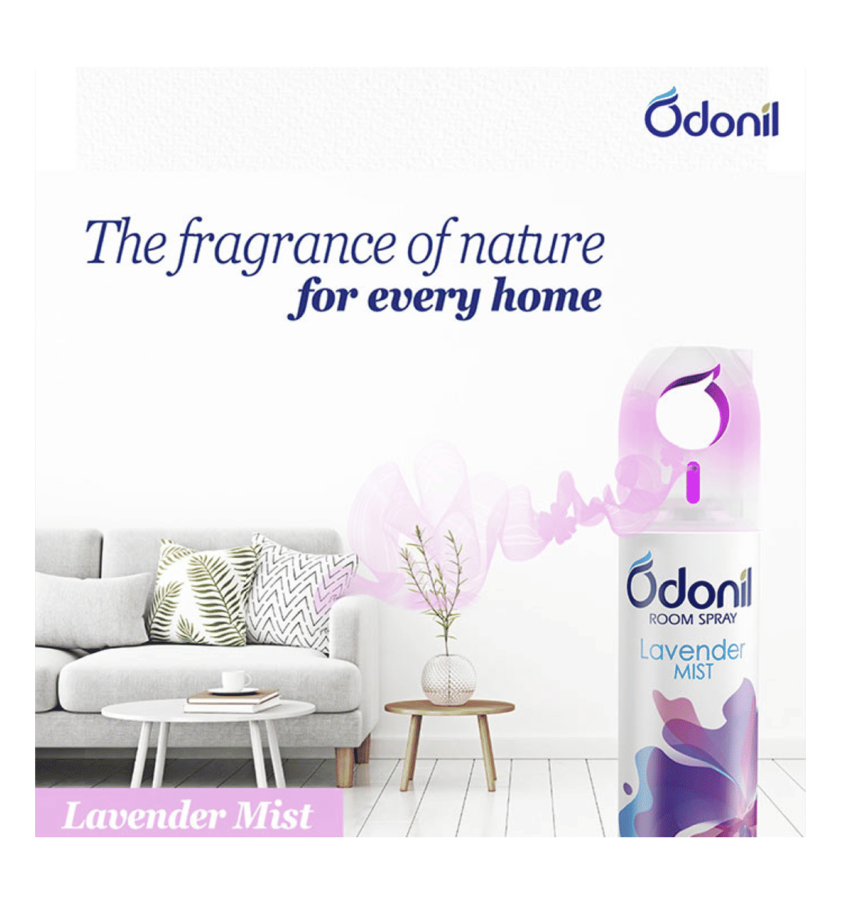 Buy Odonil Room Air Freshener Spray Lavender Mist Online (220 ml x