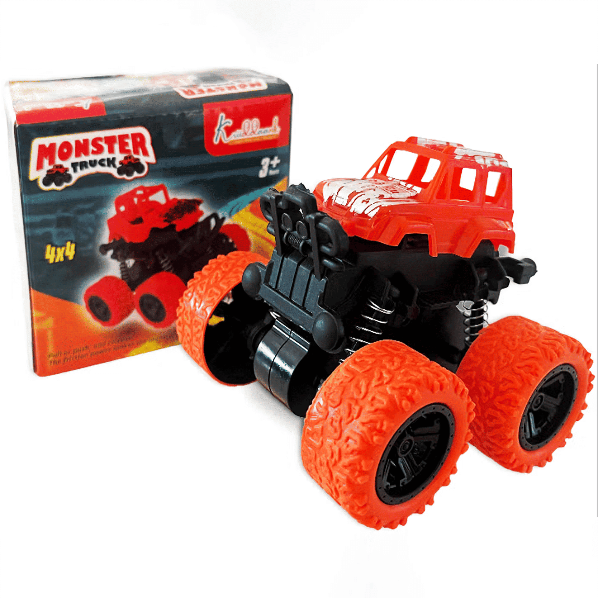 Buy Kriiddaank Monster Car Truck Push & Go Car- Assorted Online (1