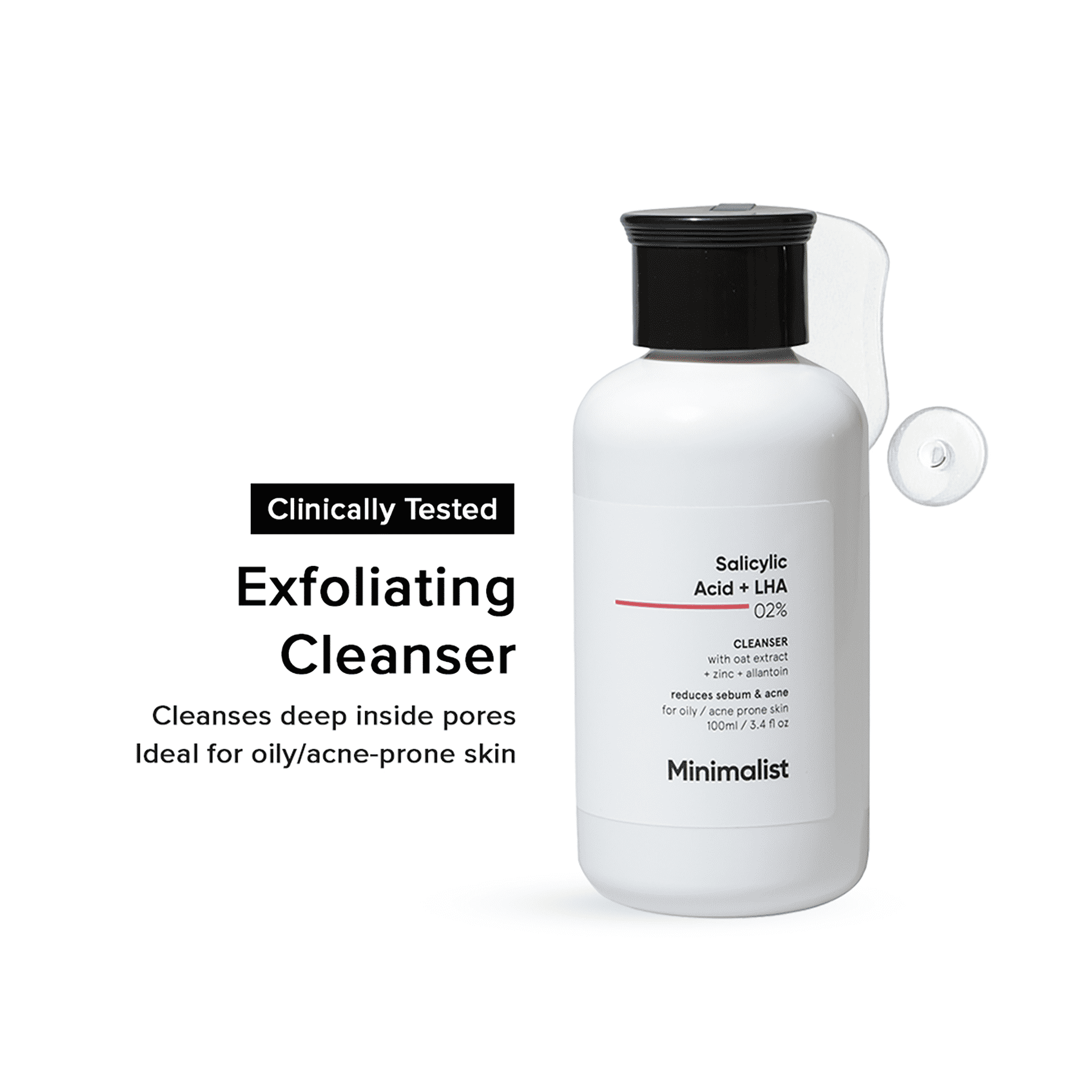 Minimalist Salicylic Acid Face Wash 100ml - Image 2