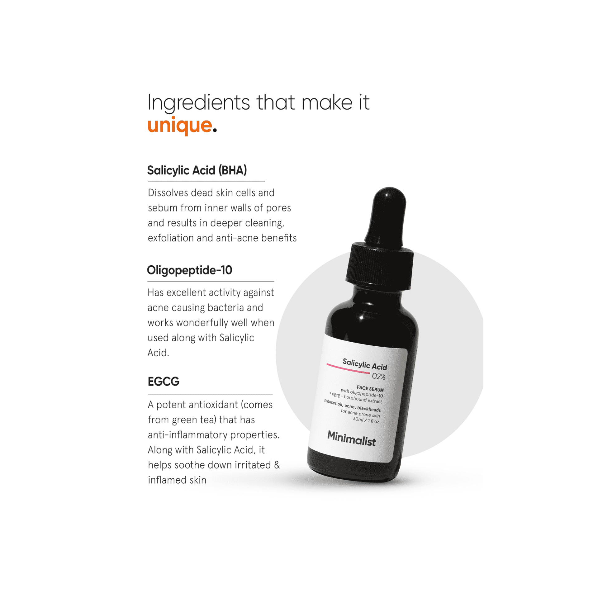 Minimalist Salicylic Acid 2% Face Serum 30ml - Image 8