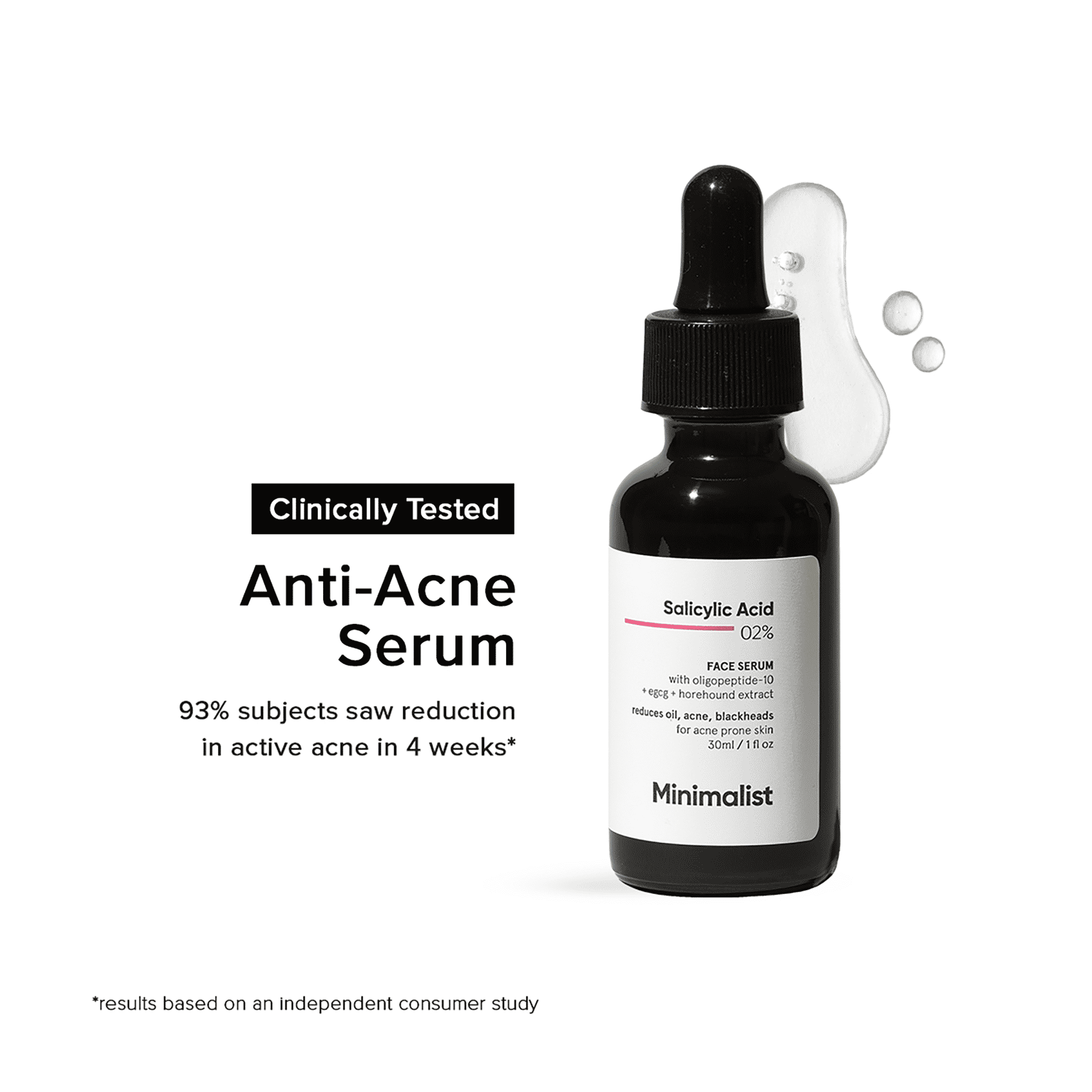 Minimalist Salicylic Acid 2% Face Serum 30ml - Image 5