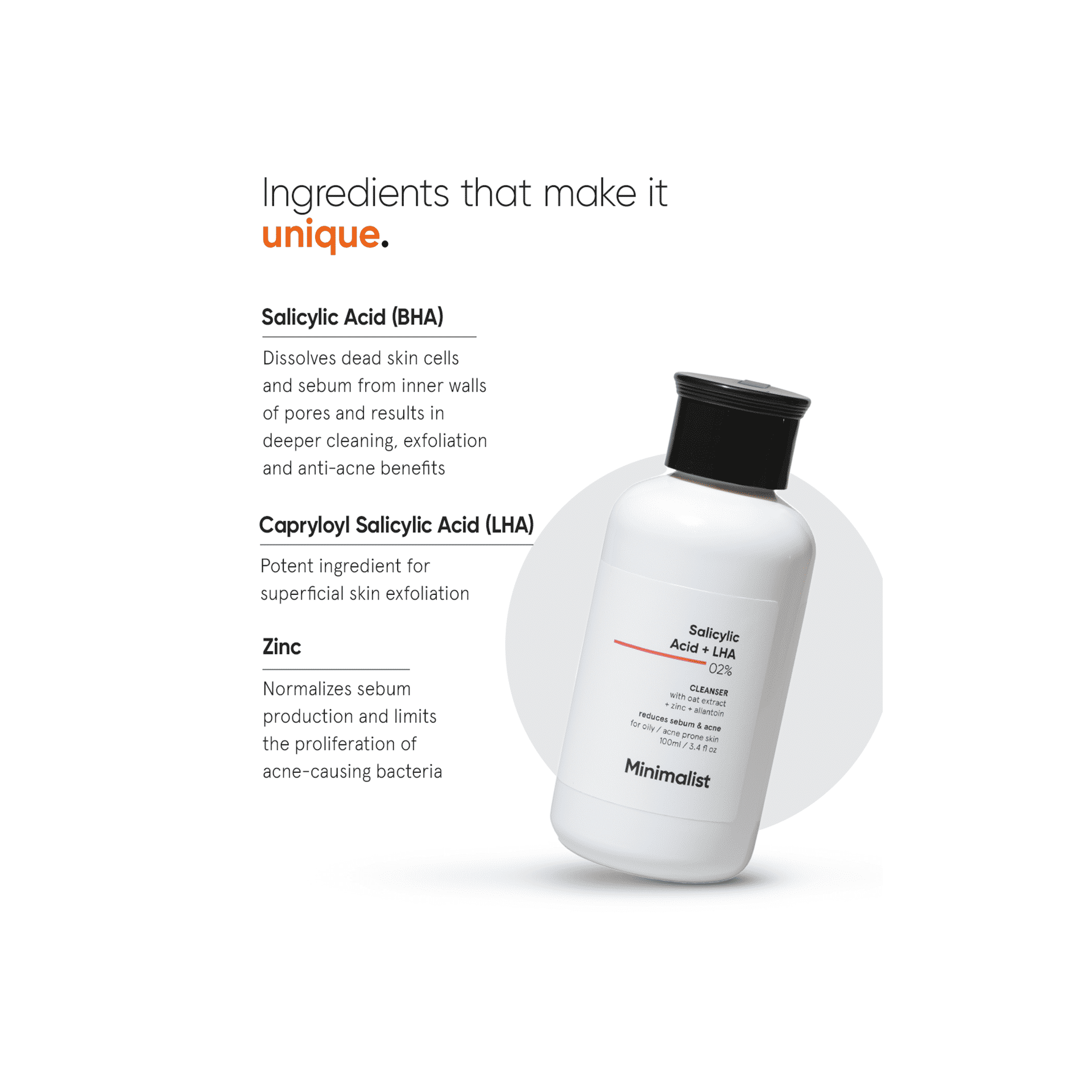 Minimalist Salicylic Acid Face Wash 100ml - Image 5