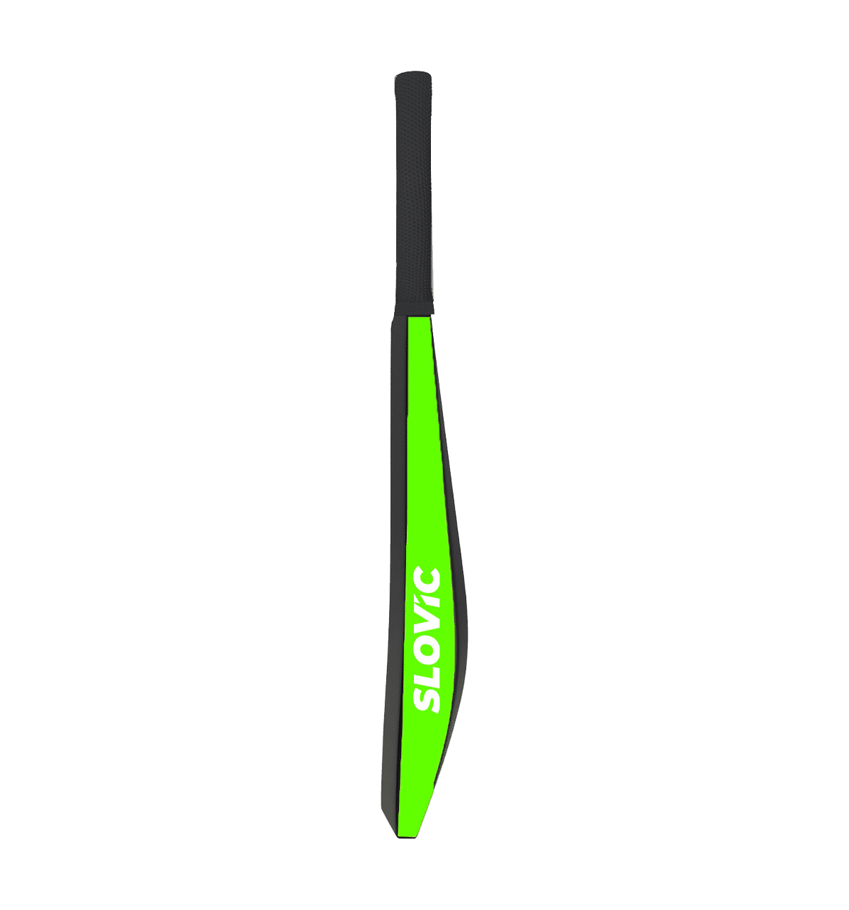 Slovic Full-Size Plastic Cricket Bat (90x10.5 cm, Black/Neon) - Image 5
