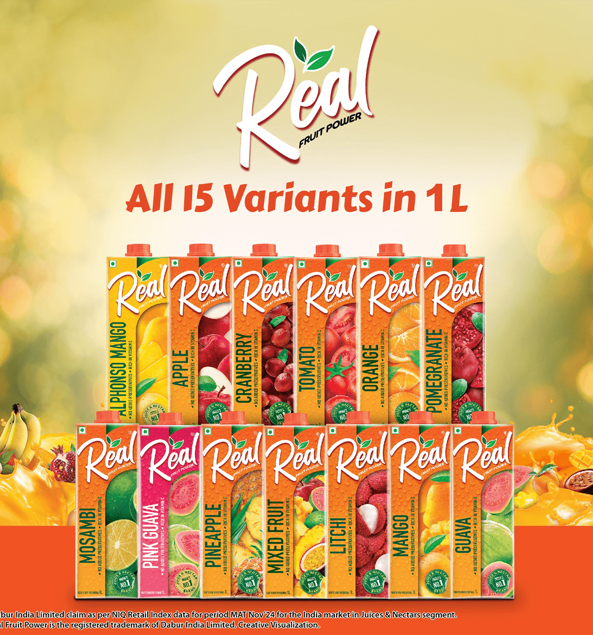 real fruit power logo png