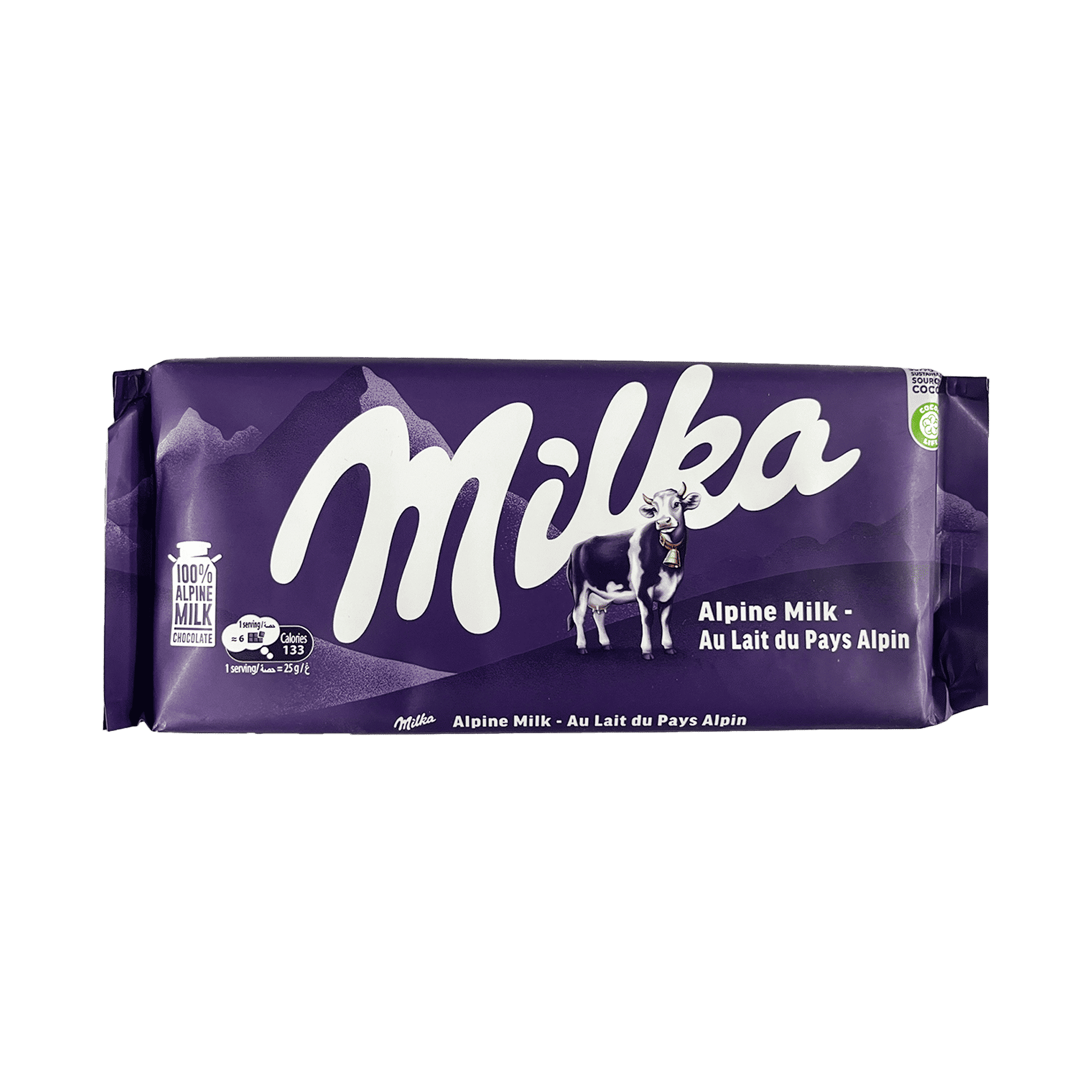 みるくフレーバー Buy Milka Alpine Milk Chocolate Bar Online (90 g) At Best Price