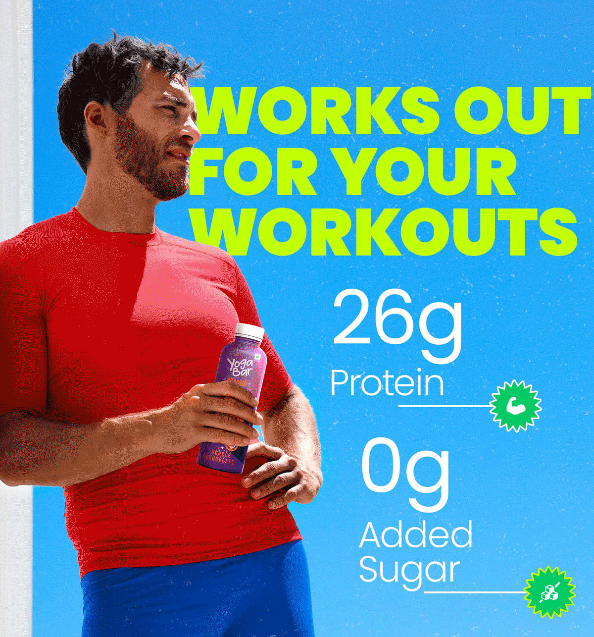 Yoga Bar 26g Protein Shake Double Chocolate - Image 5
