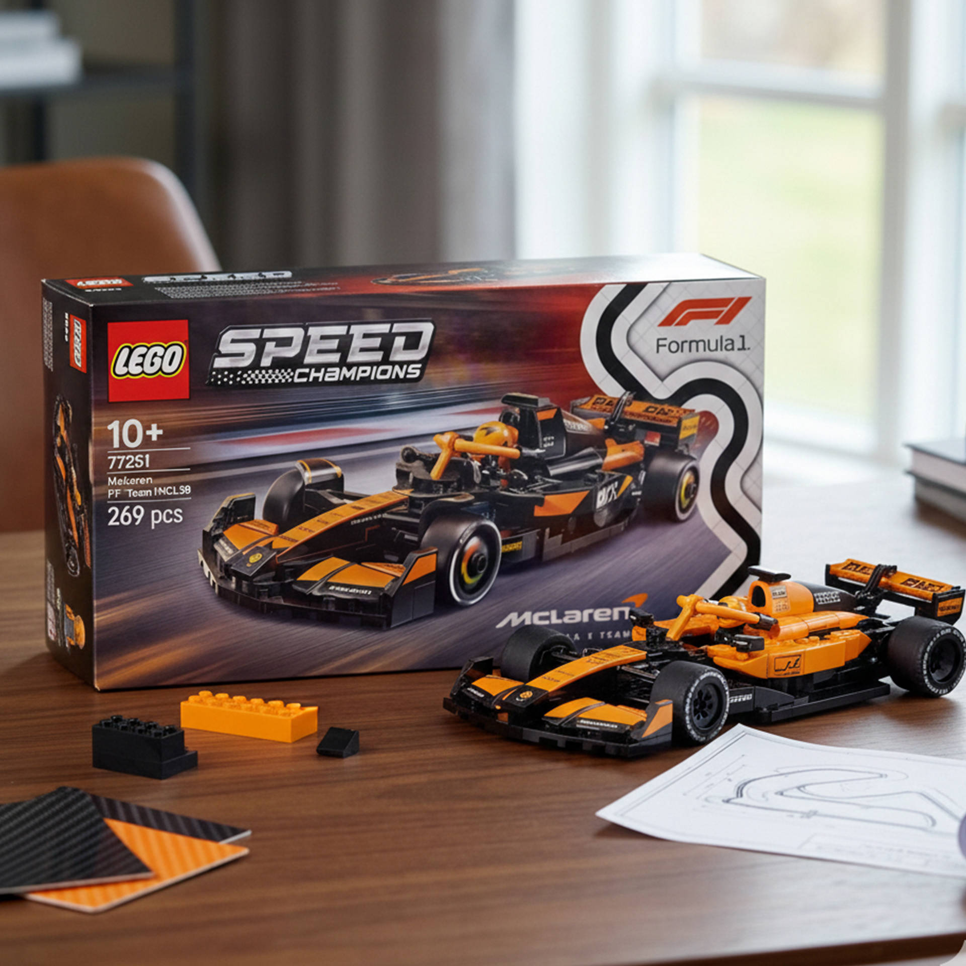 Buy LEGO Speed Champions McLaren F1 Team MCL38 Race Car Vehicle