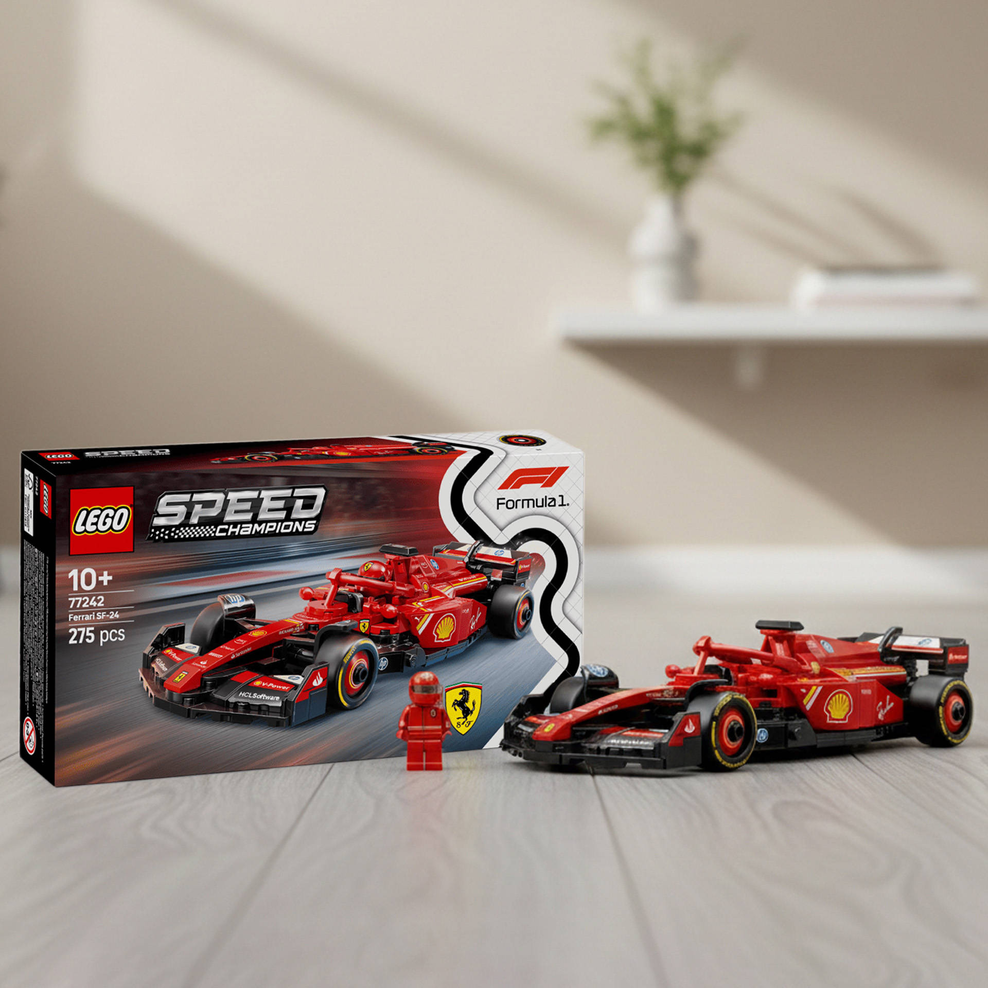 LEGO Speed Champions Ferrari SF-24 F1 Race Car Driver Pack of 77242