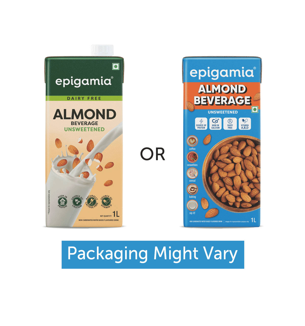 Epigamia Almond Beverage Dairy Free 1 L - Image 4
