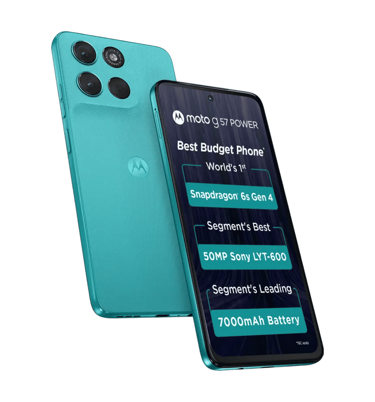 Motorola g57 Power | 8 GB RAM & 128 GB Storage | 7000 mAh Battery | 50 MP + 8 MP Rear Camera | 6.72" Display | Pantone Fluidity - Image 3