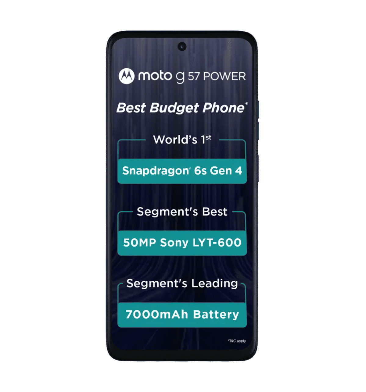 Motorola g57 Power | 8 GB RAM & 128 GB Storage | 7000 mAh Battery | 50 MP + 8 MP Rear Camera | 6.72" Display | Pantone Fluidity - Image 2