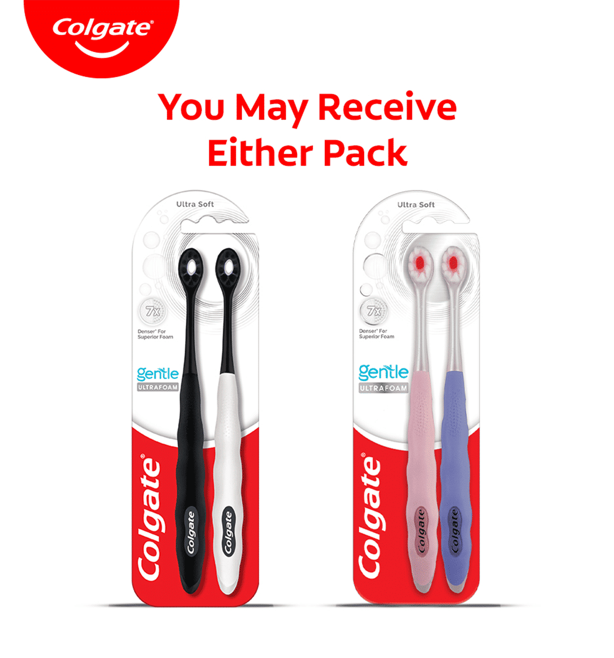 Colgate Gentle UltraFoam Ultra Soft Toothbrush - Image 3