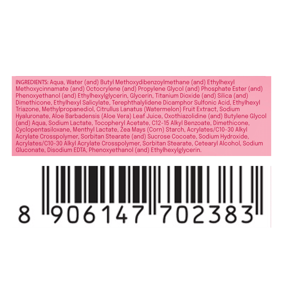 Dot & Key Watermelon Hyaluronic Sunscreen SPF 50 30g - Image 5