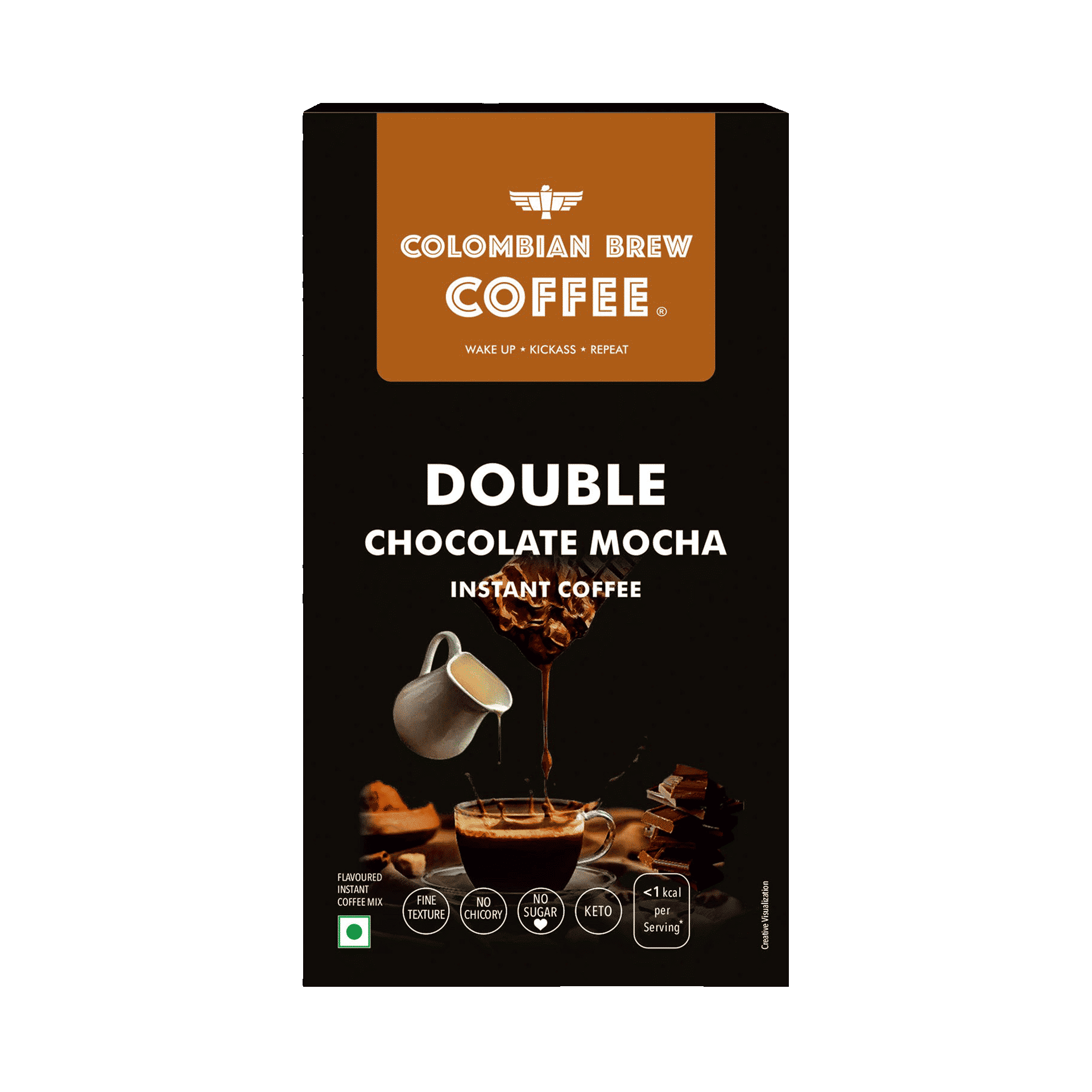 Buy Colombian Brew Coffee Double Chocolate Mocha Instant Coffee No