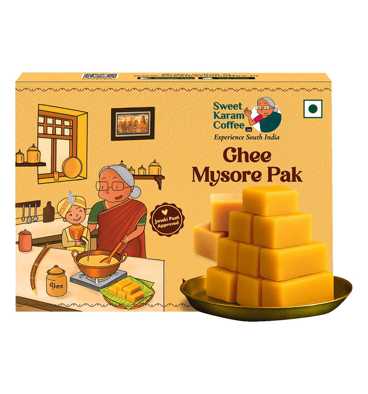 Buy Sweet Karam Coffee Original Ghee Mysore Pak - Authentic South