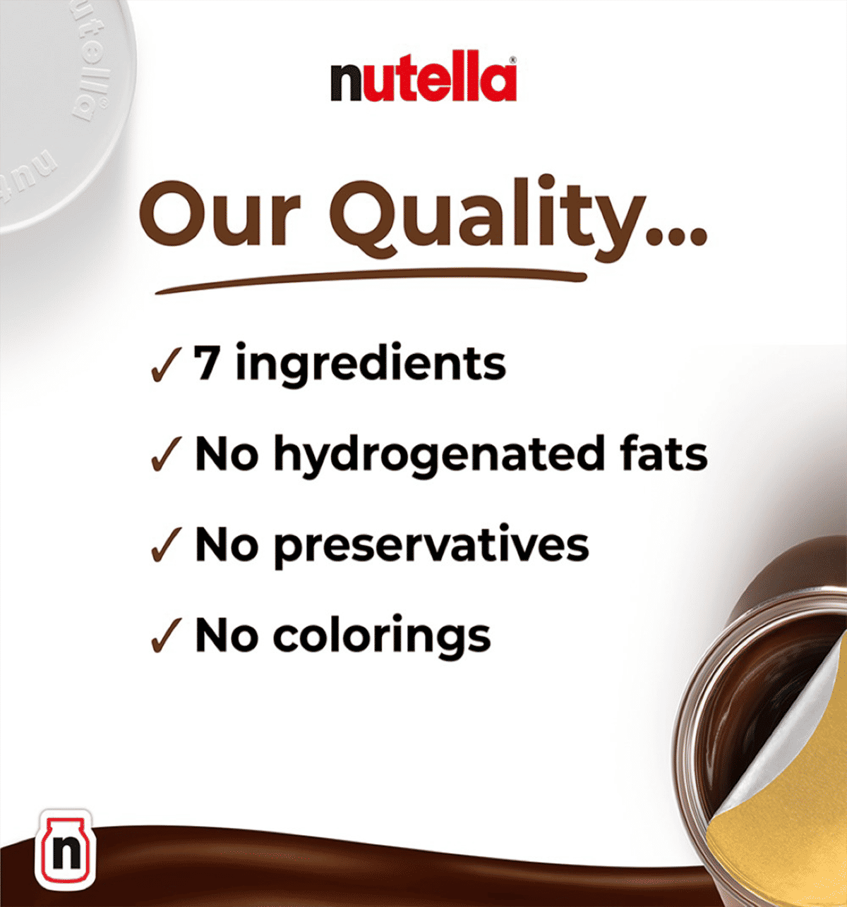 Nutella Hazelnut Spread with Cocoa - Image 3