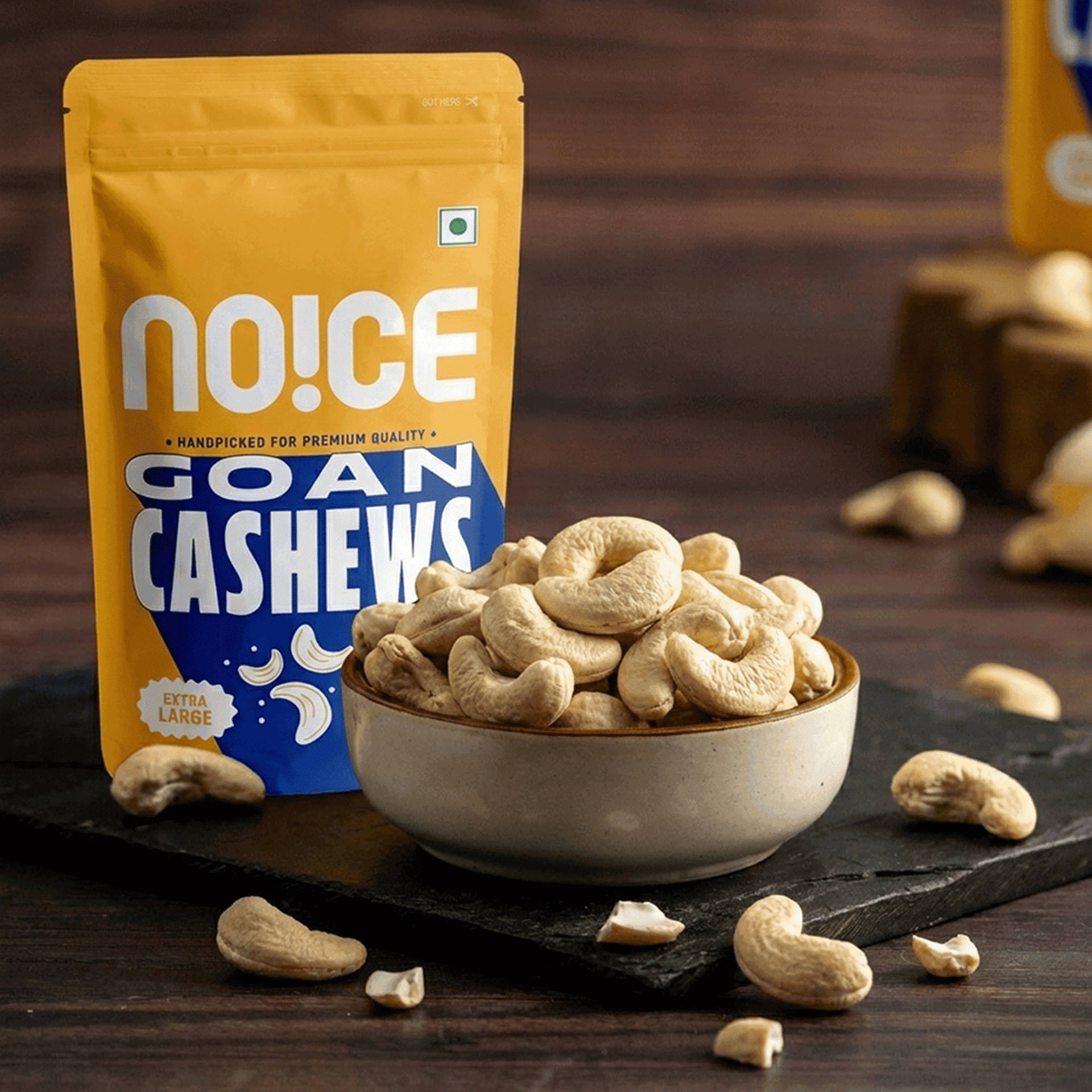 (Jaipur ) NOICE Goan Cashew (Extra Large Size, Premium Quality) Online (75 g) At Best Price Rs. 10